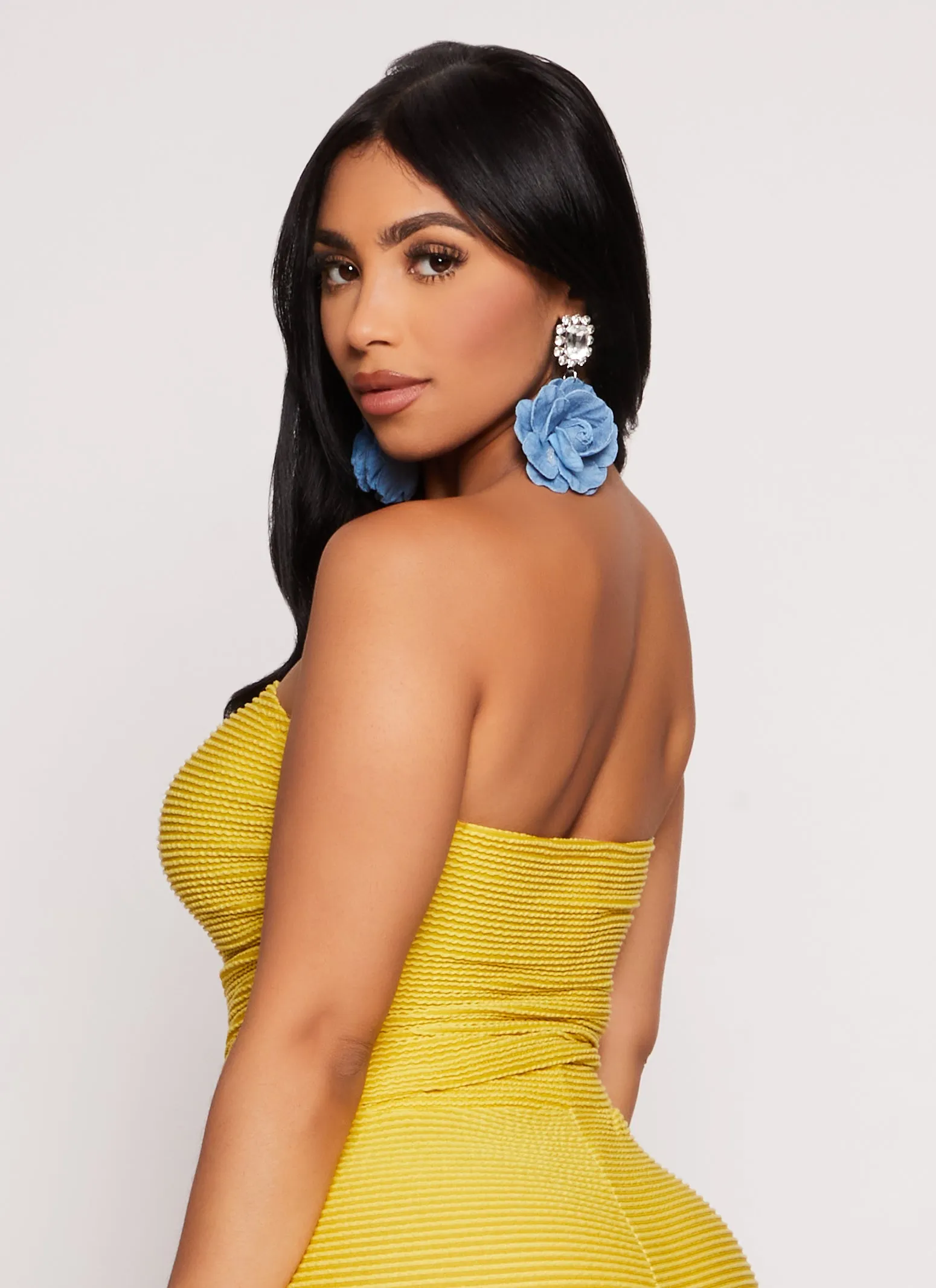 Textured Rib Knit Tube Top sold by Rainbow product image thumbnail 3