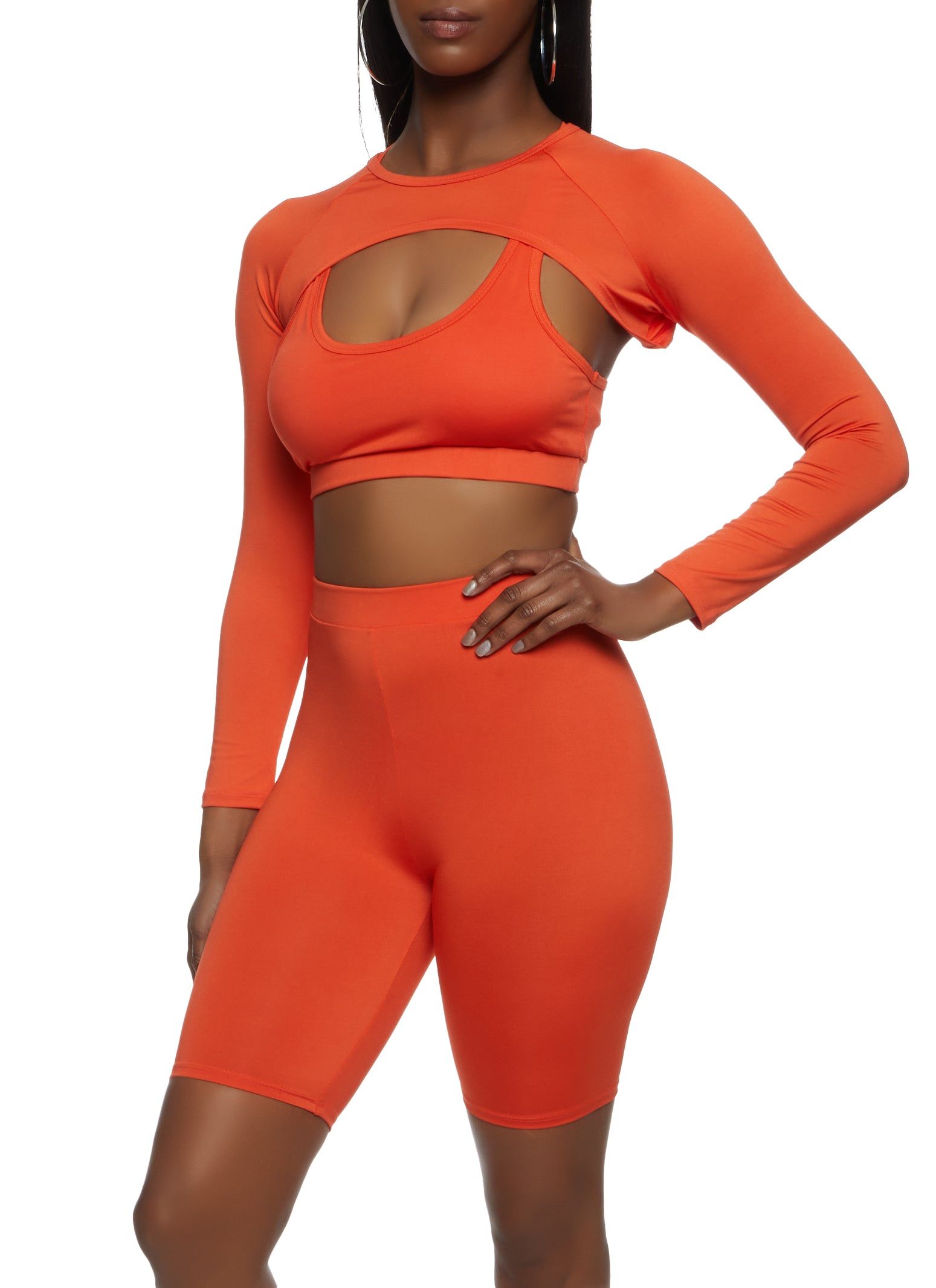 Active Shrug and Sports Bra Set sold by Rainbow product image thumbnail 2