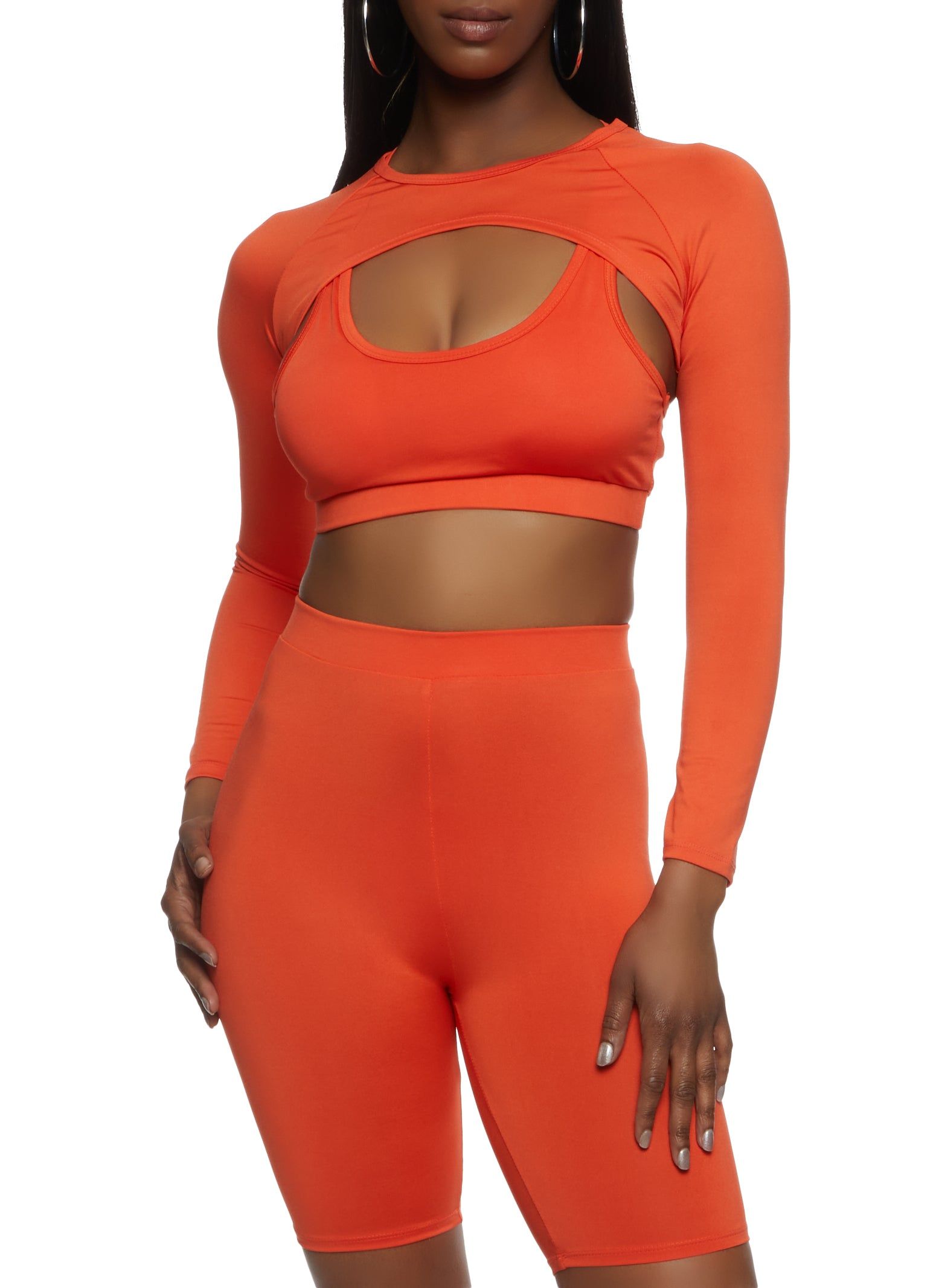 Active Shrug and Sports Bra Set sold by Rainbow