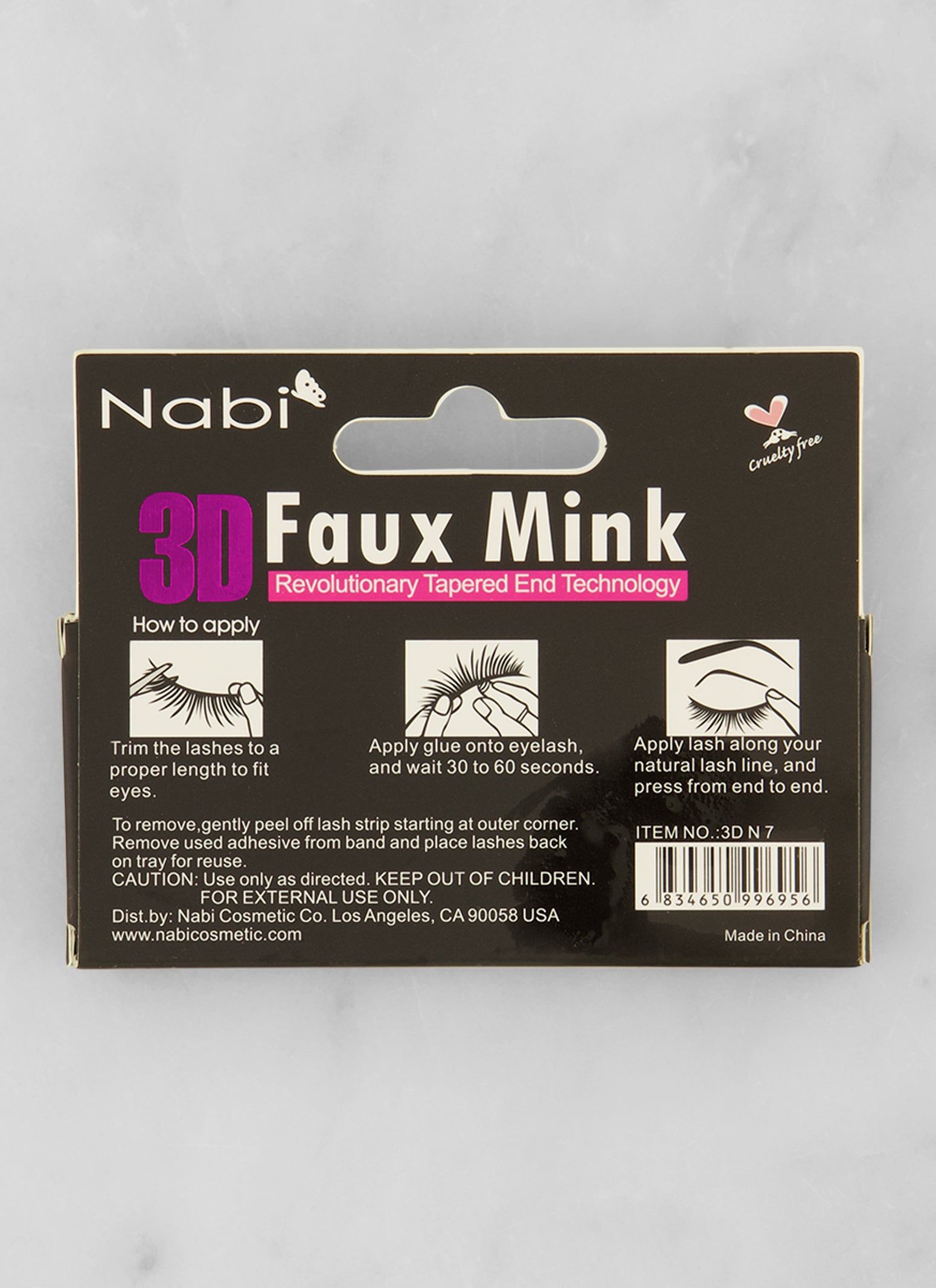 3D Faux Mink Lashes sold by Rainbow product image thumbnail 3