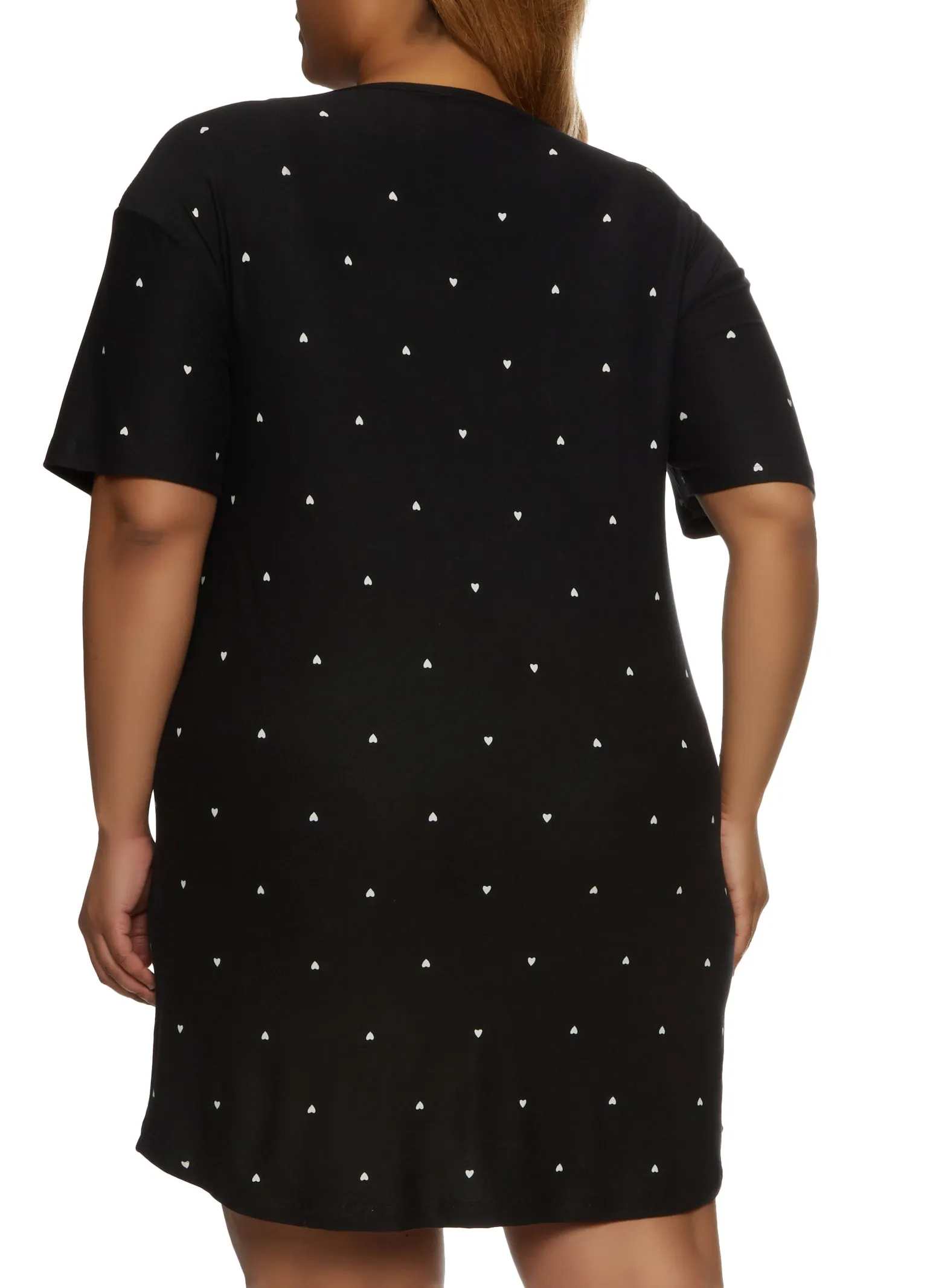 Plus Size One Loved Mama Sequin Graphic Nightgown sold by Rainbow product image thumbnail 2