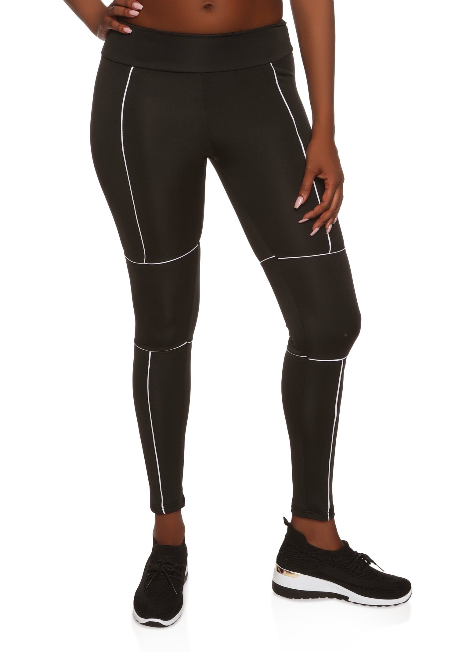 Contrast Stitch Active Leggings sold by Rainbow