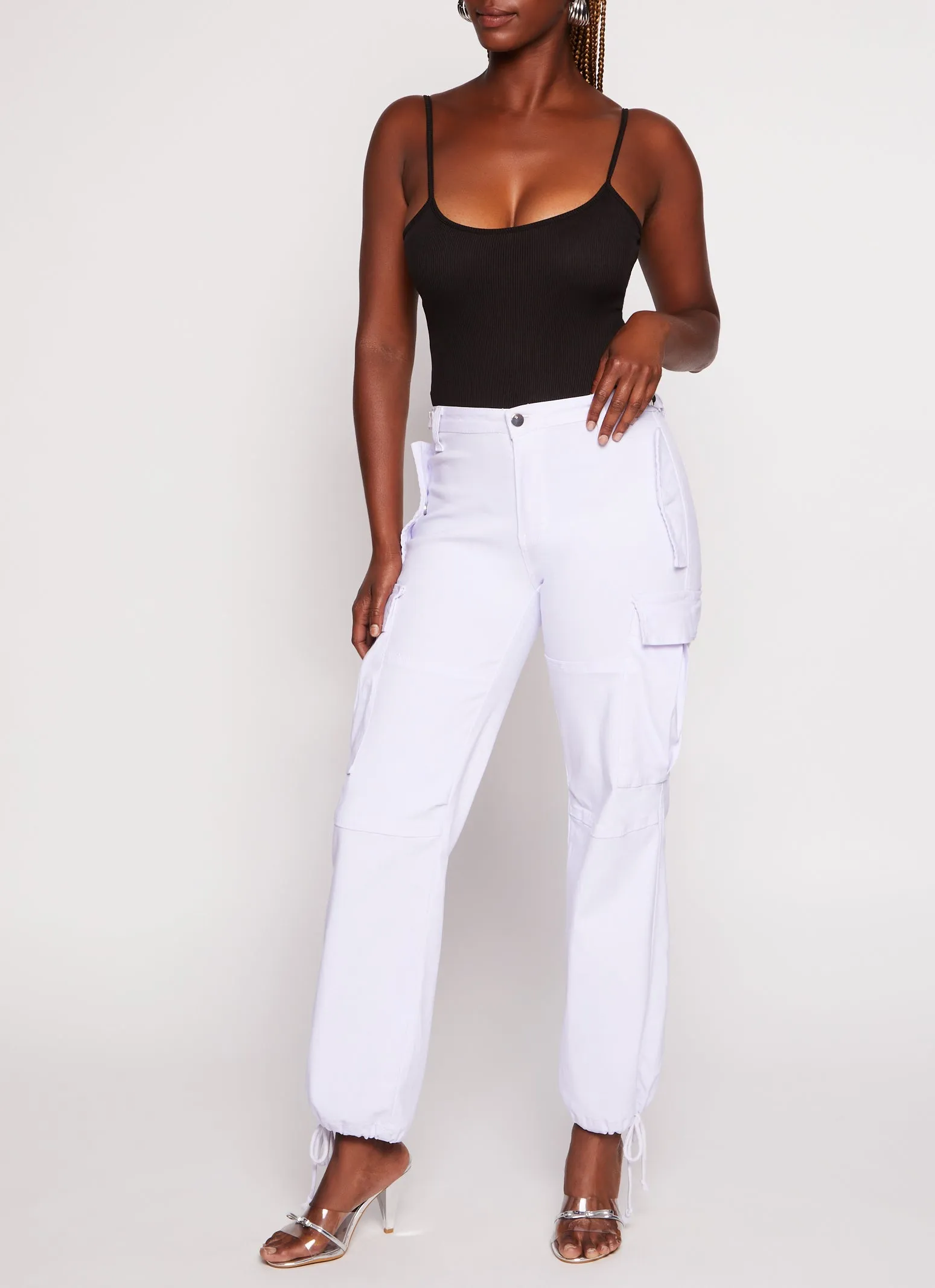 Daisy Ribbed Knit Cami Bodysuit sold by Rainbow product image thumbnail 2