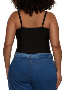 Plus Size Bustier Bodysuit sold by Rainbow