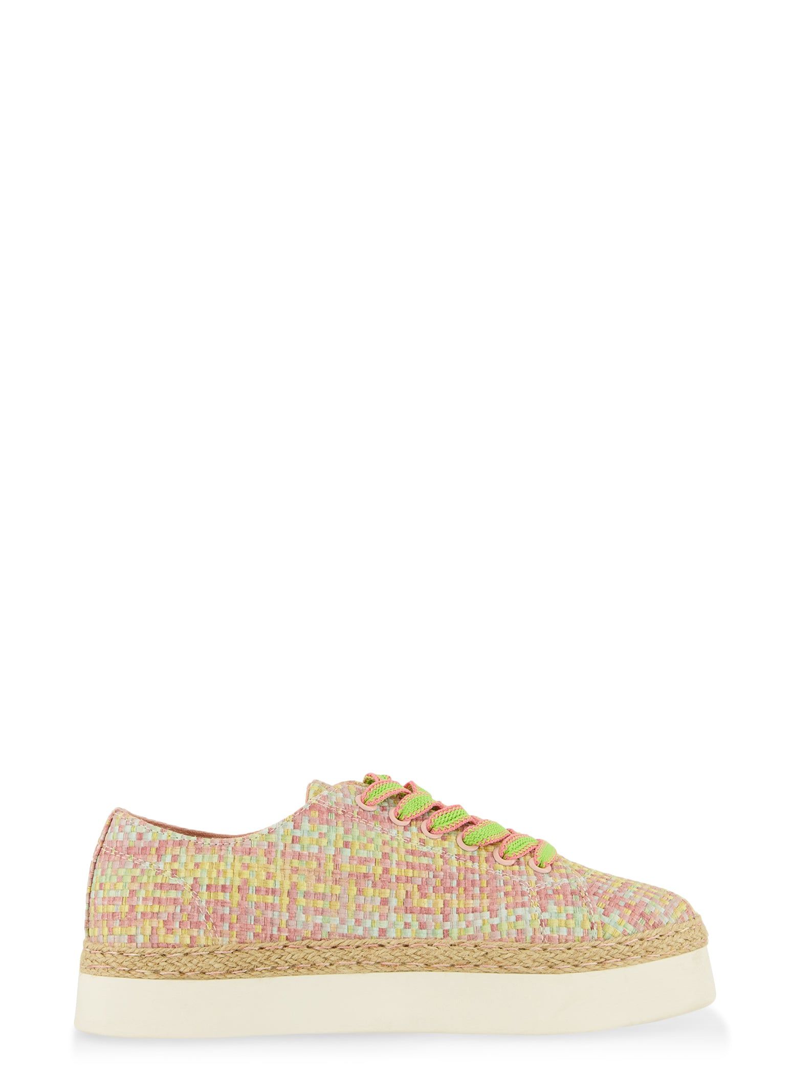 Lace Up Espadrille Platform Sneakers sold by Rainbow product image thumbnail 2