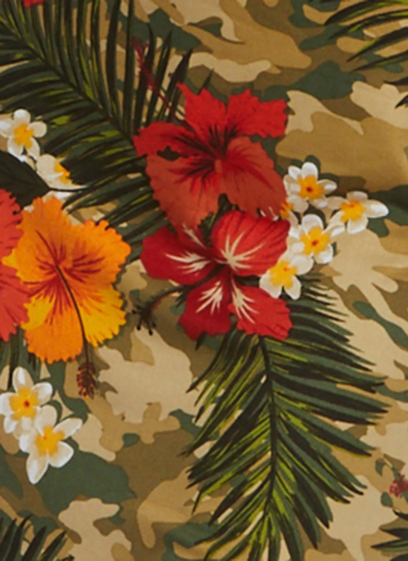 Camo Floral Print Rope Strap Midi Dress sold by Rainbow product image thumbnail 4