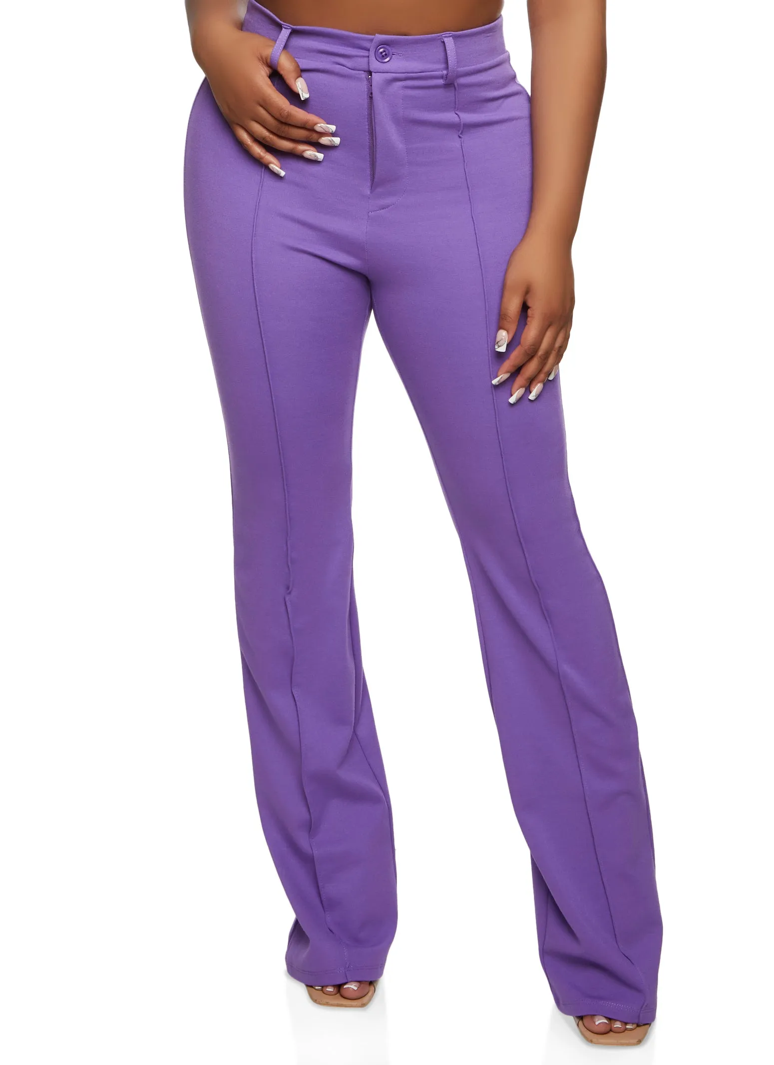 Pintuck High Waist Dress Pants sold by Rainbow product image thumbnail 2