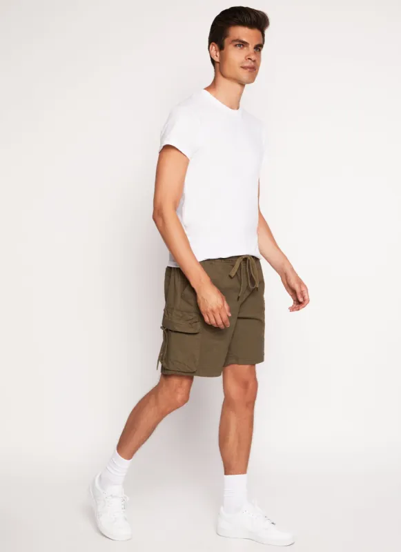 Mens Twill Cargo Shorts sold by Rainbow