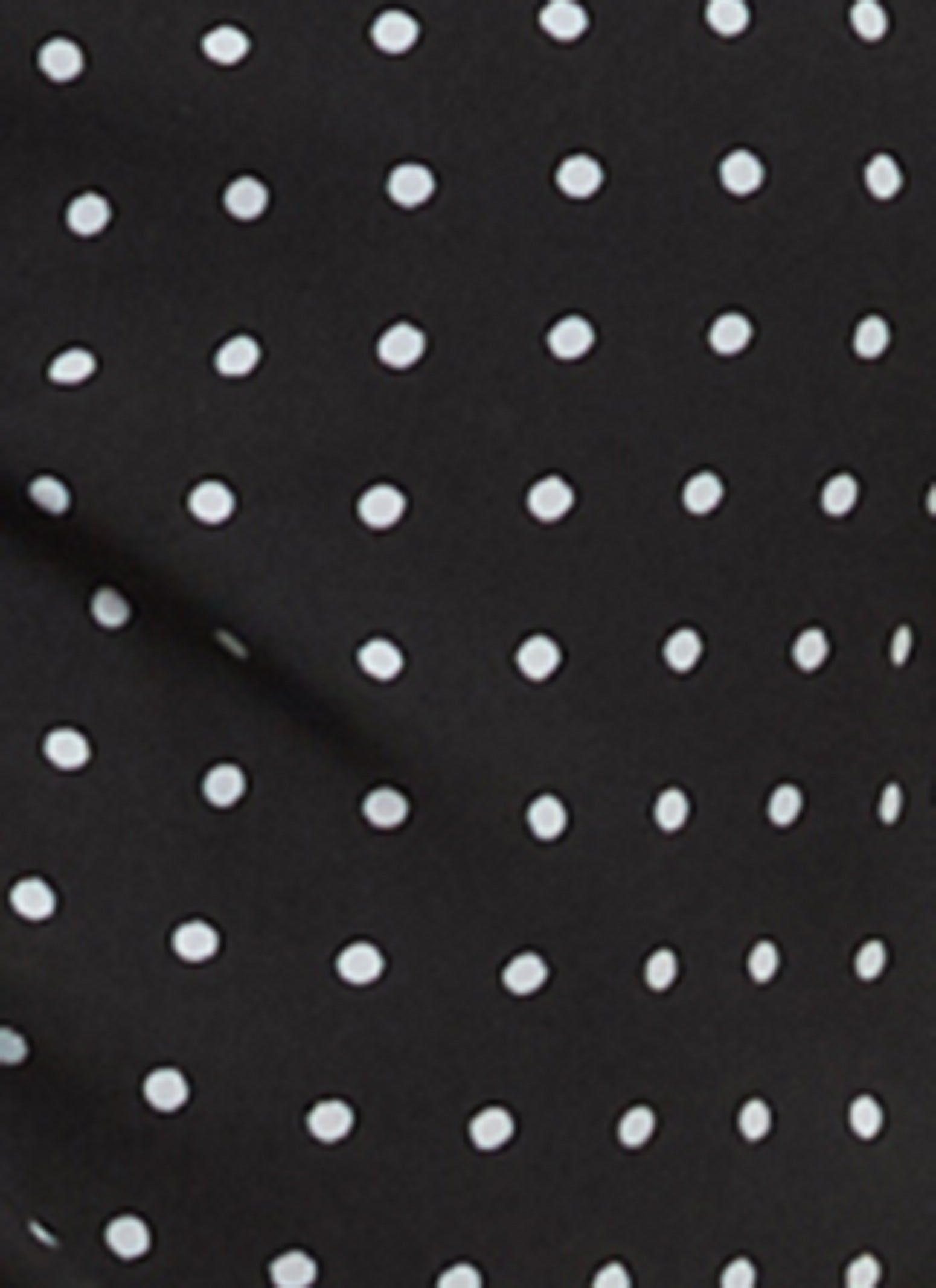 Polka Dot Ruched Zip Front Off the Shoulder Top sold by Rainbow product image thumbnail 3