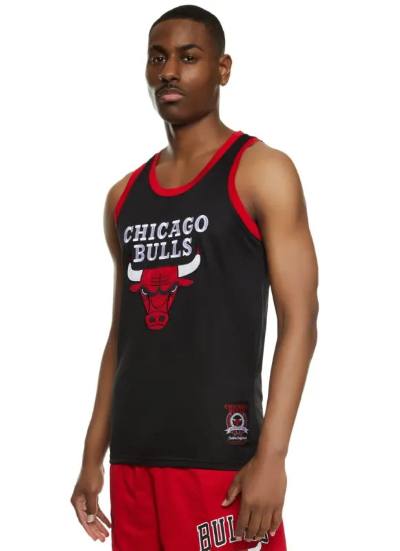 Mens NBA Chicago Bulls Logo Jersey sold by Rainbow