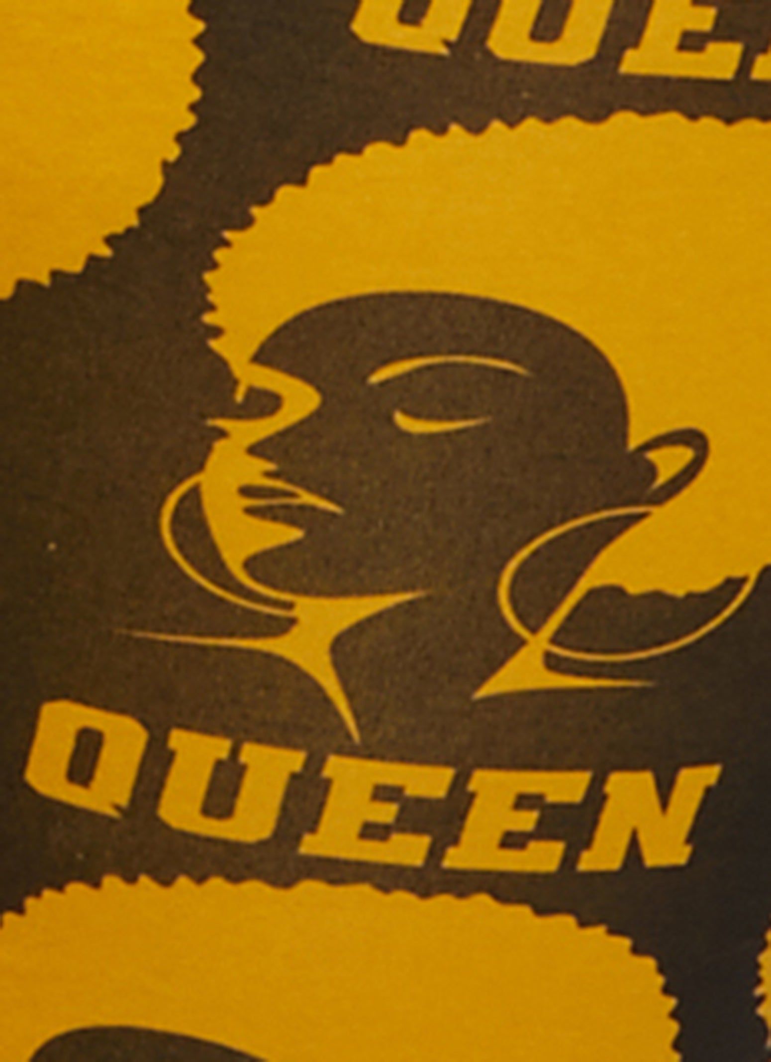 Plus Size Queen Afro Graphic Leggings sold by Rainbow product image thumbnail 3