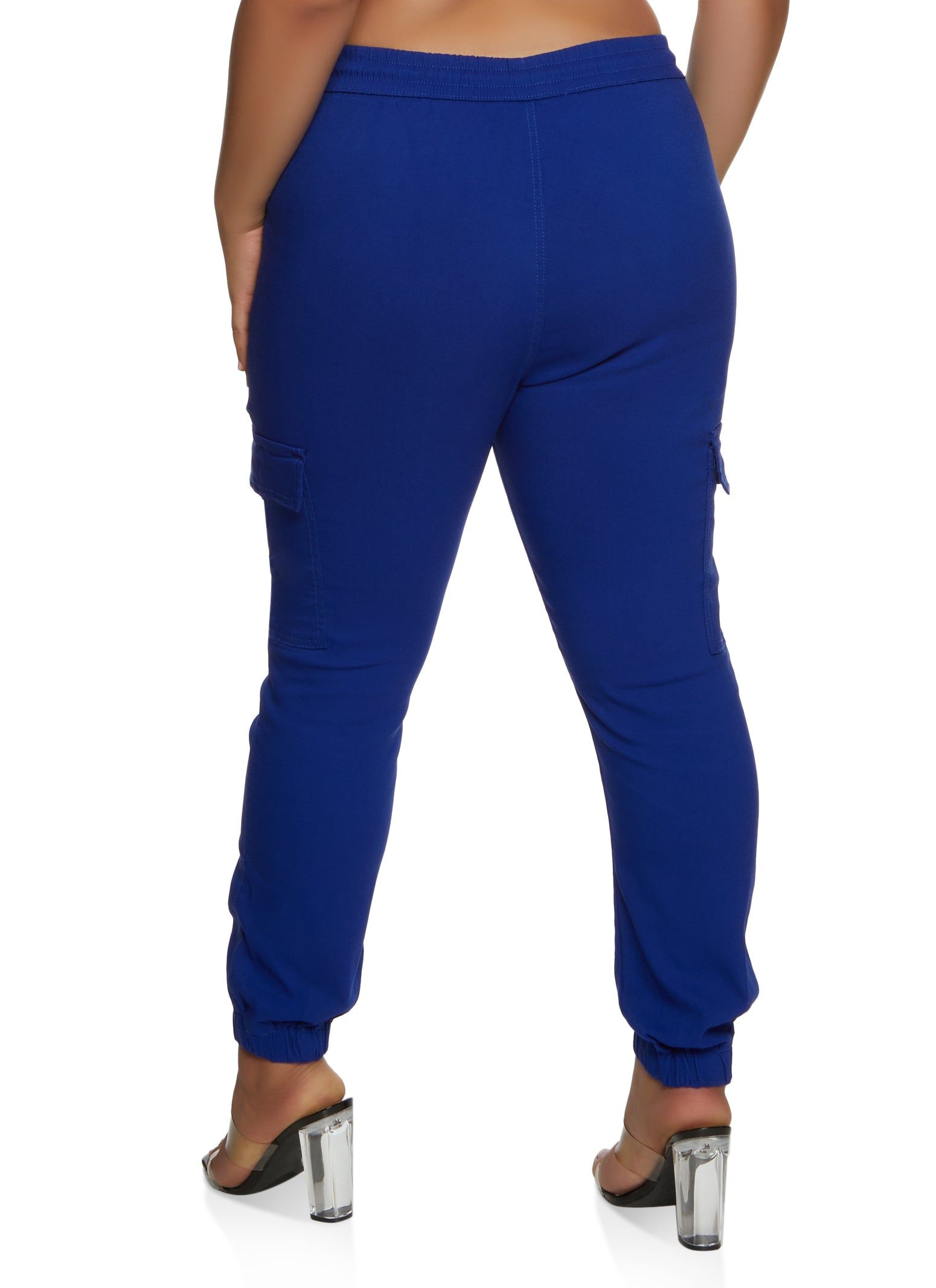 Plus Size Hyperstretch Cargo Joggers sold by Rainbow product image thumbnail 3