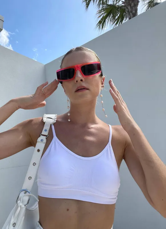 Seamless Spaghetti Strap Bralette sold by Rainbow