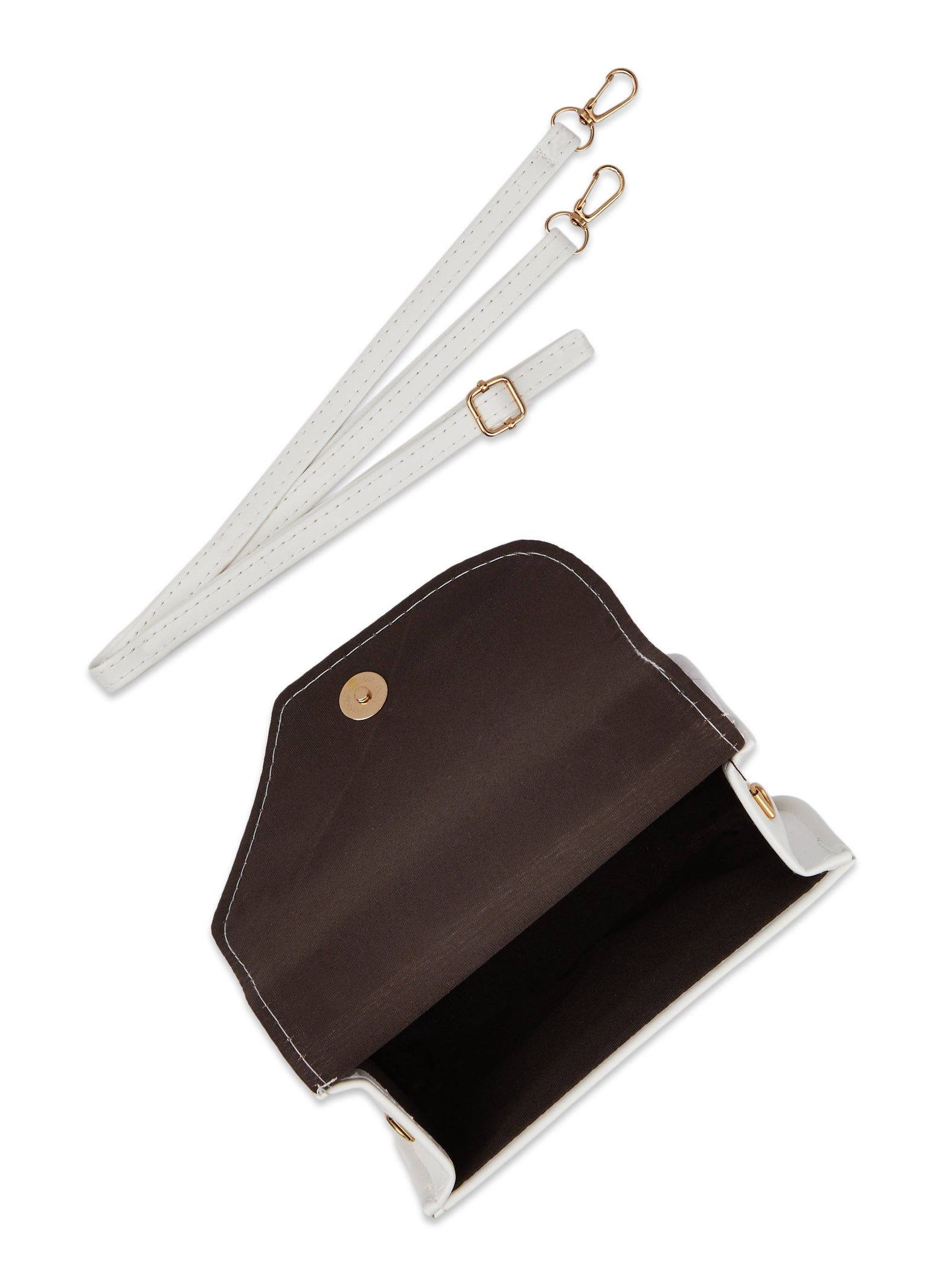 Faux Croc Leather Crossbody Bag sold by Rainbow product image thumbnail 5