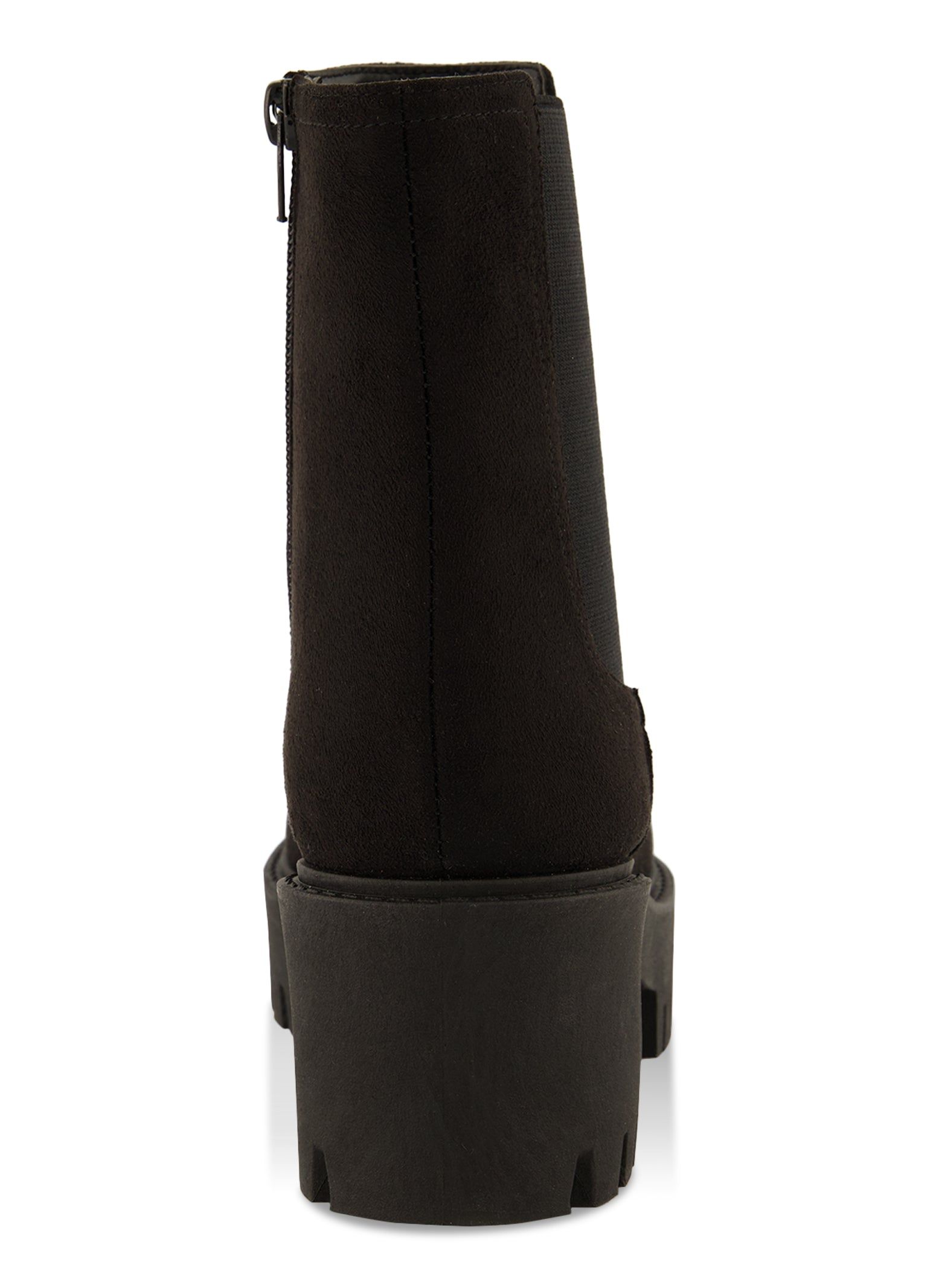 Elastic Side Lug Sole Chelsea Boots sold by Rainbow product image thumbnail 3