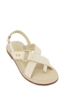Toe Loop Cross Band Sandals sold by Rainbow