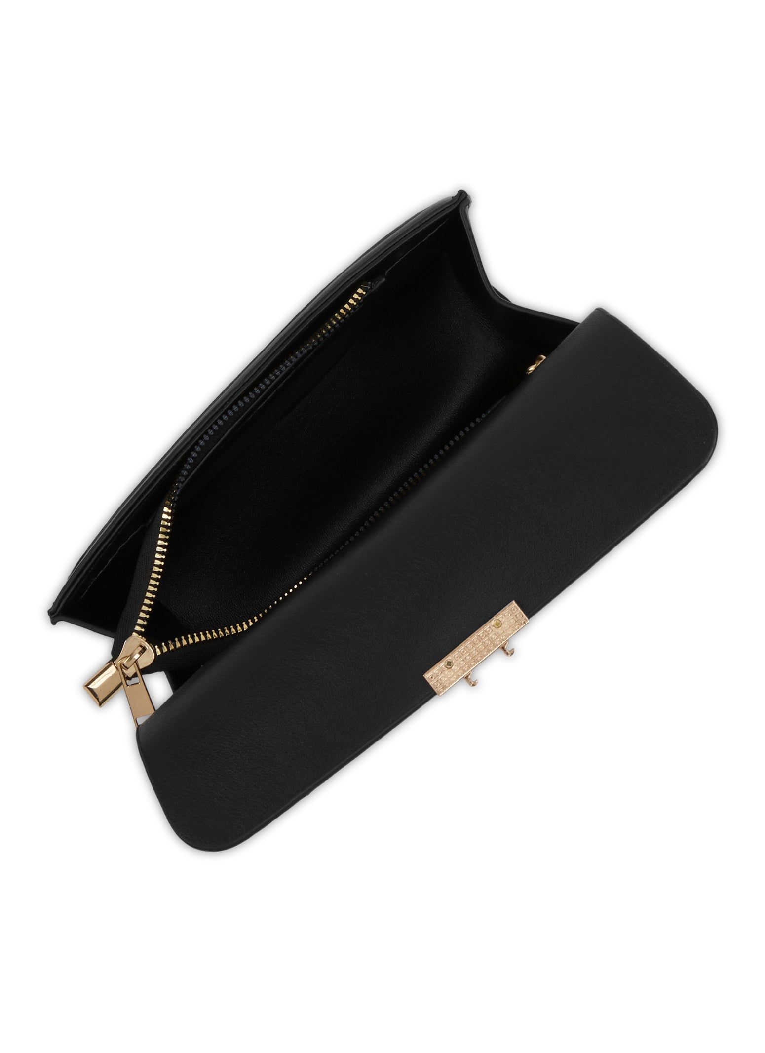 Faux Leather Stitch Detail Mini Shoulder Bag sold by Rainbow product image thumbnail 5