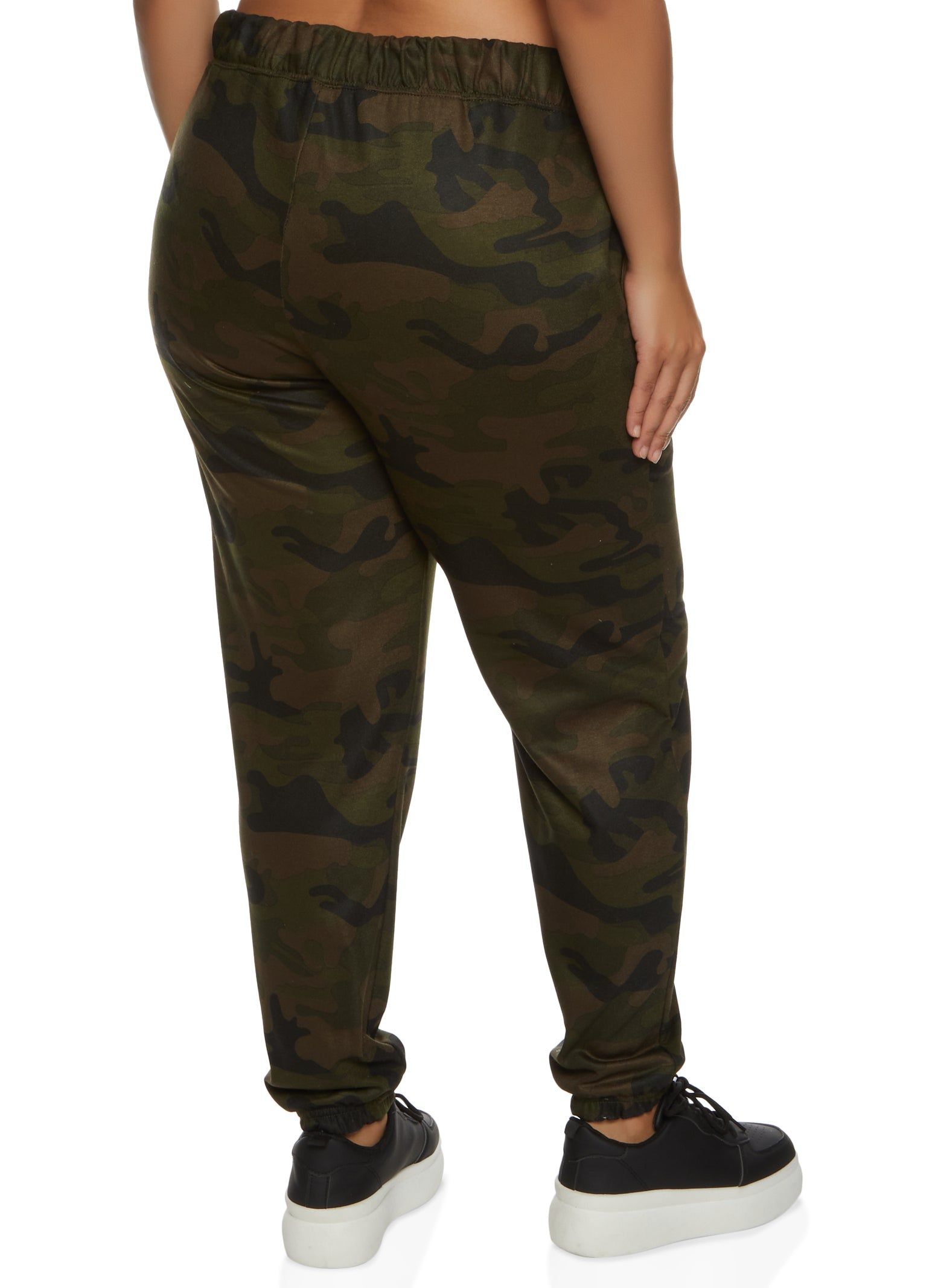 Plus Size Basic Fleece Sweatpants sold by Rainbow product image thumbnail 2