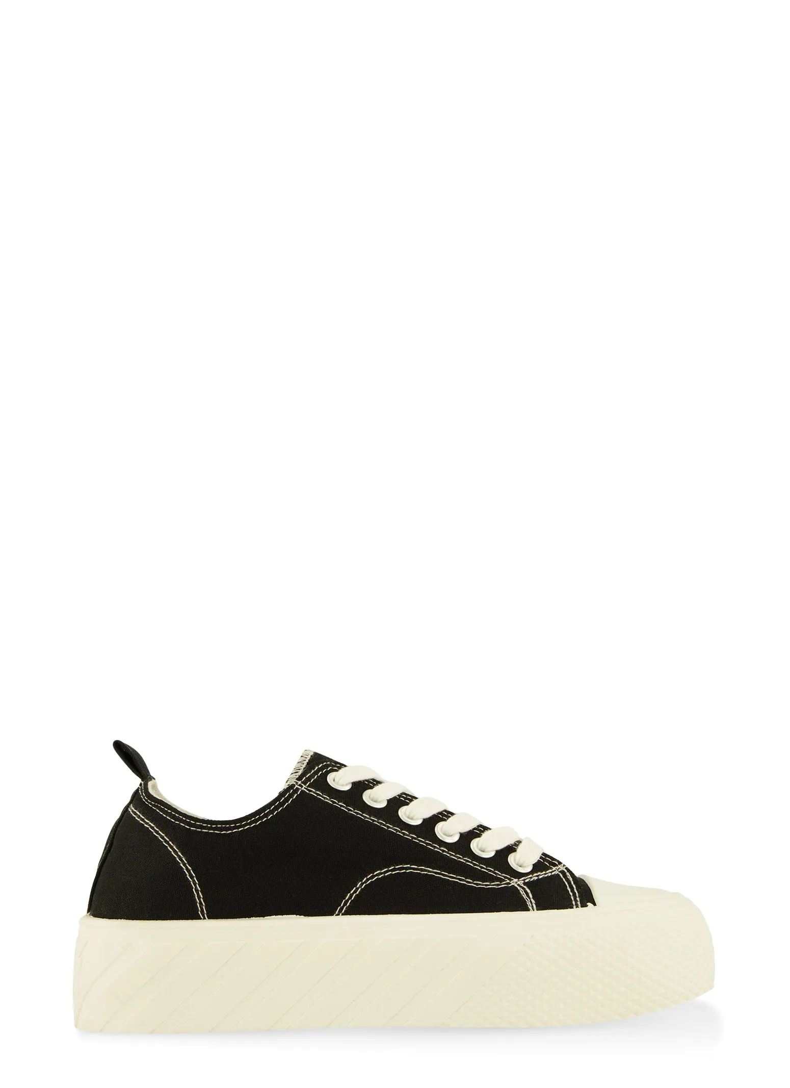 Canvas Lace Up Platform Sneakers sold by Rainbow product image thumbnail 2