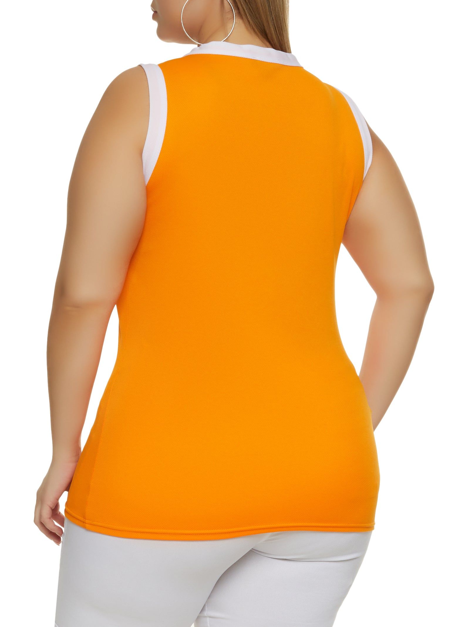 Plus Size Mesh Love 97 Jersey Tank Top sold by Rainbow product image thumbnail 2