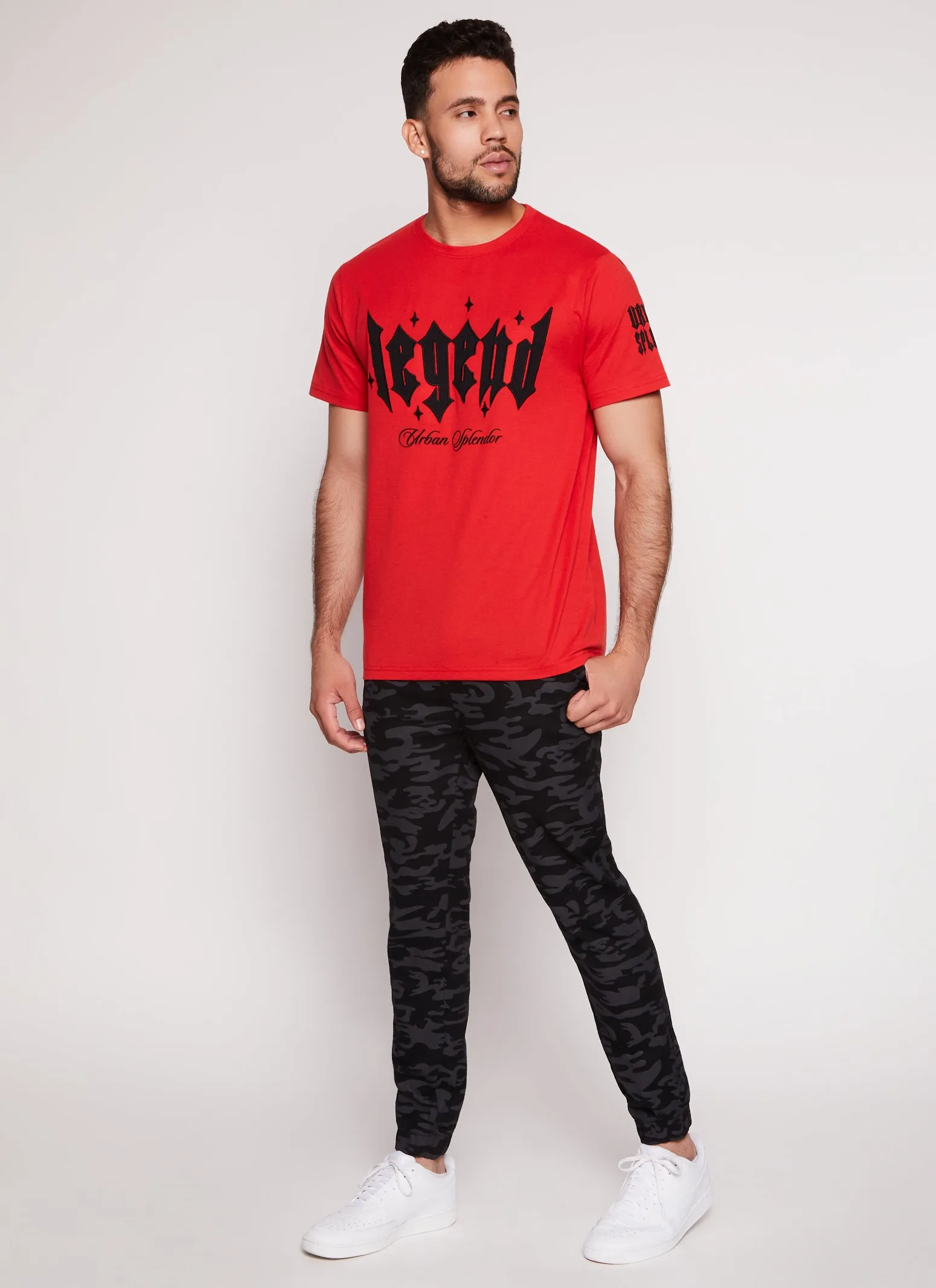 Mens Legend Short Sleeve Graphic Tee sold by Rainbow product image thumbnail 2