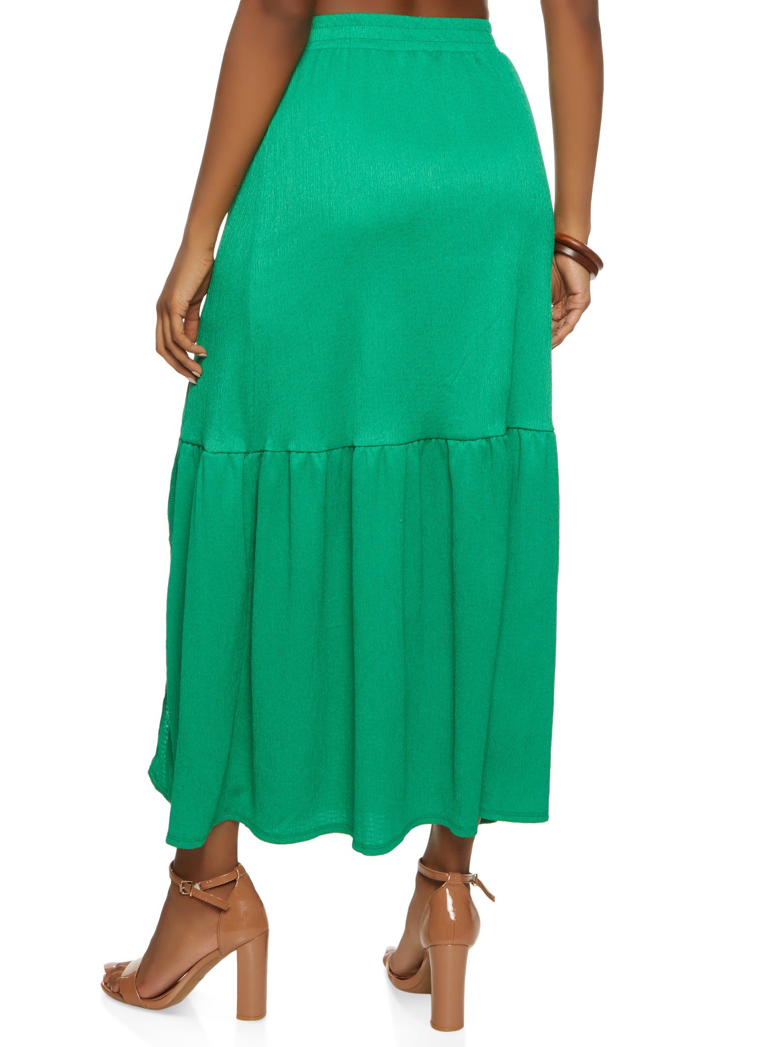 Side Slit Lined Maxi Skirt sold by Rainbow product image thumbnail 2