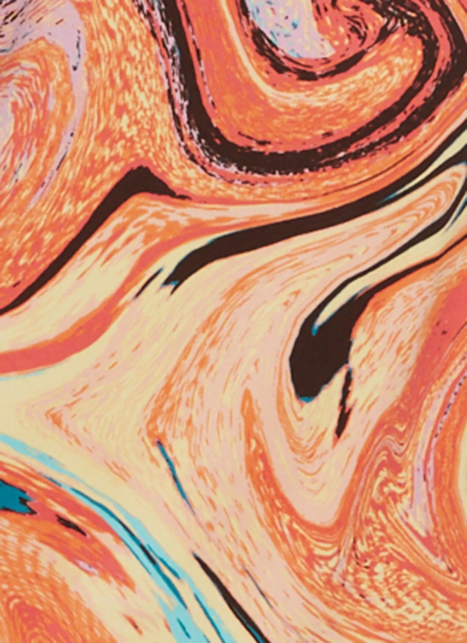 Swirl Print Cut Out Tank Maxi Dress sold by Rainbow product image thumbnail 4