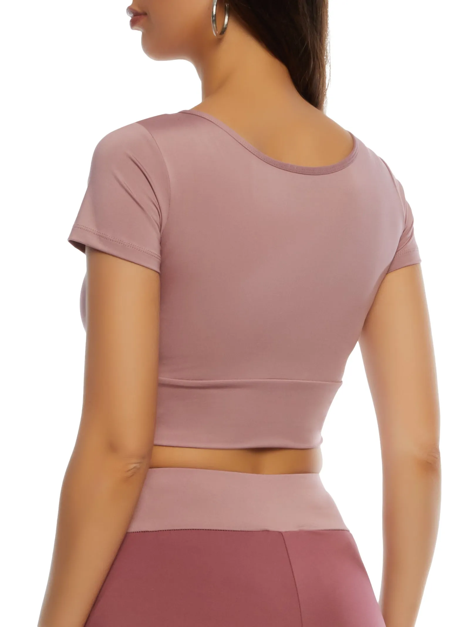 Two Tone Detail Crop Top sold by Rainbow product image thumbnail 3