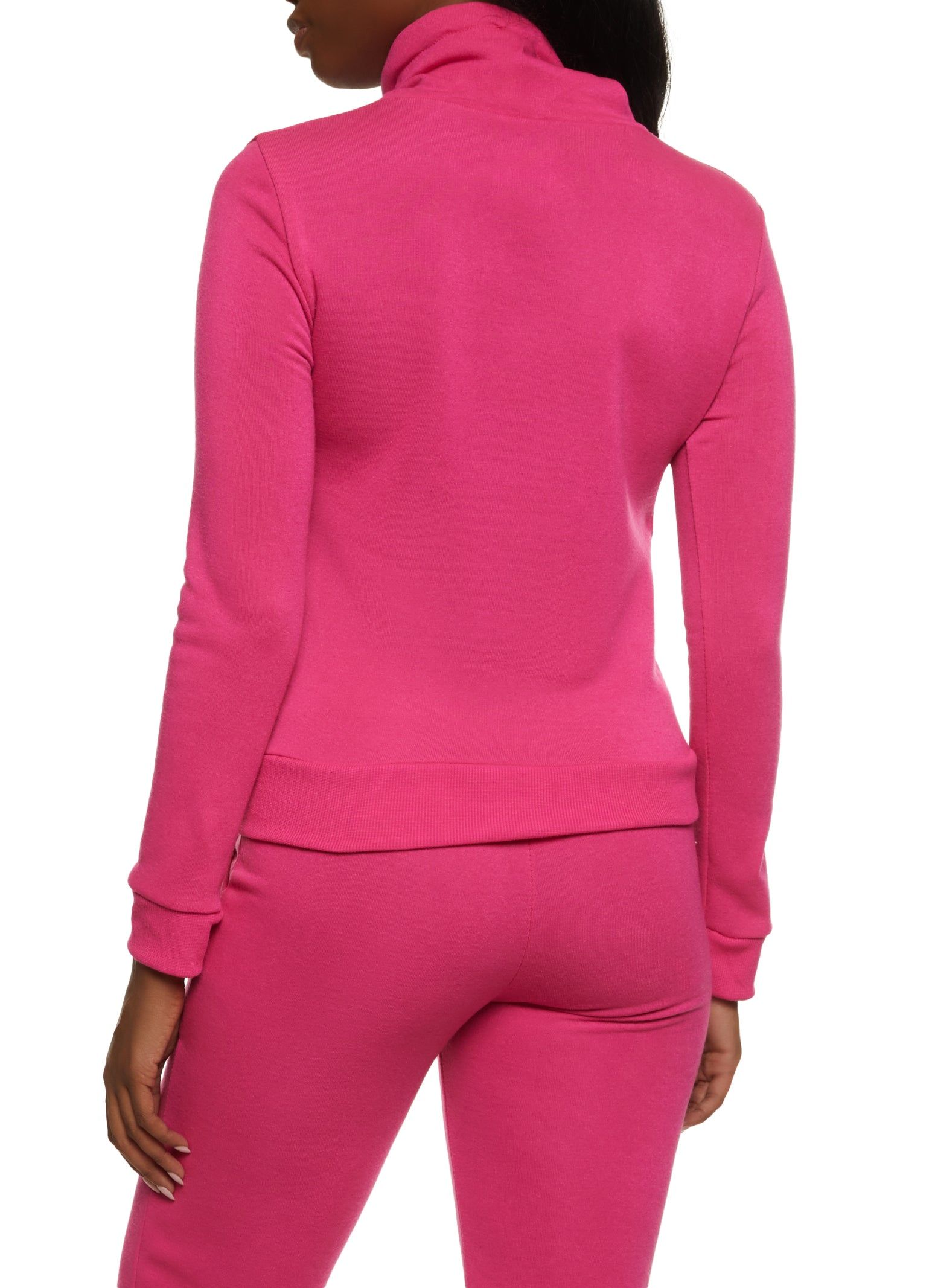 Fleece Funnel Neck Sweatshirt sold by Rainbow product image thumbnail 3