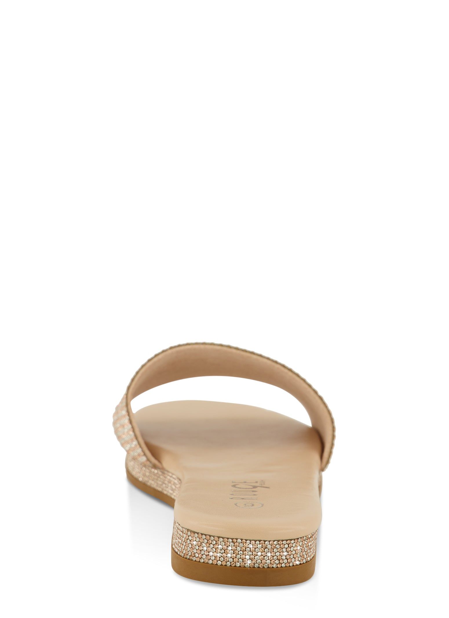 Rhinestone Band Open Toe Flat Sandals sold by Rainbow product image thumbnail 3