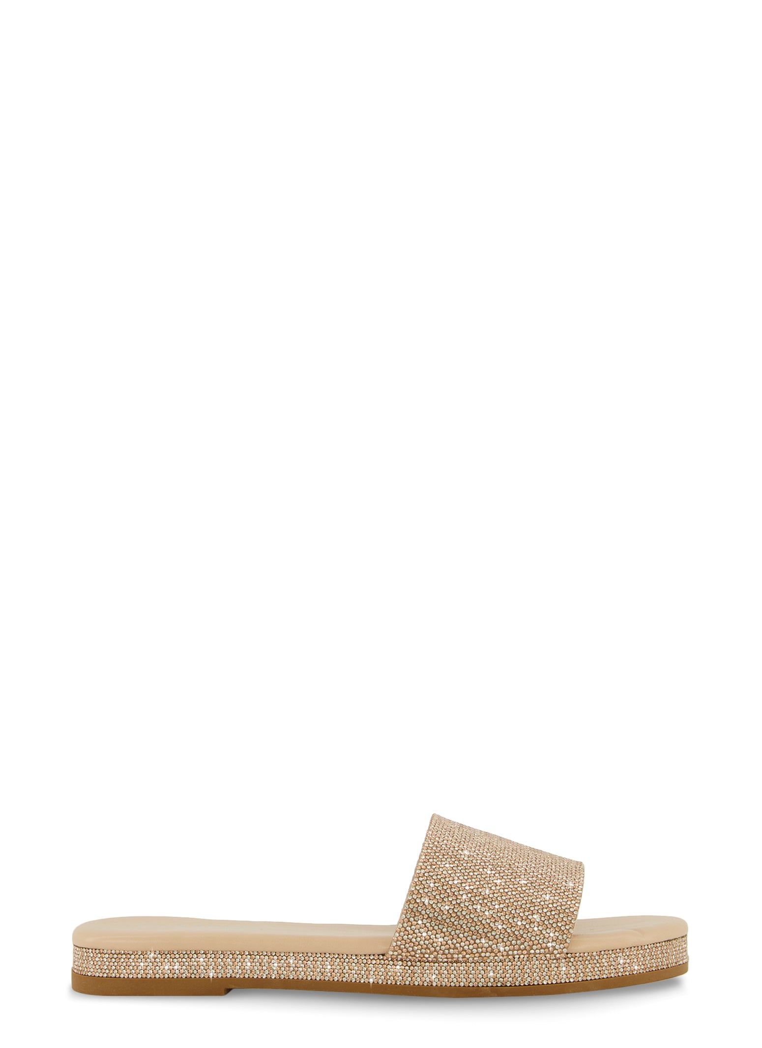 Rhinestone Band Open Toe Flat Sandals sold by Rainbow product image thumbnail 2