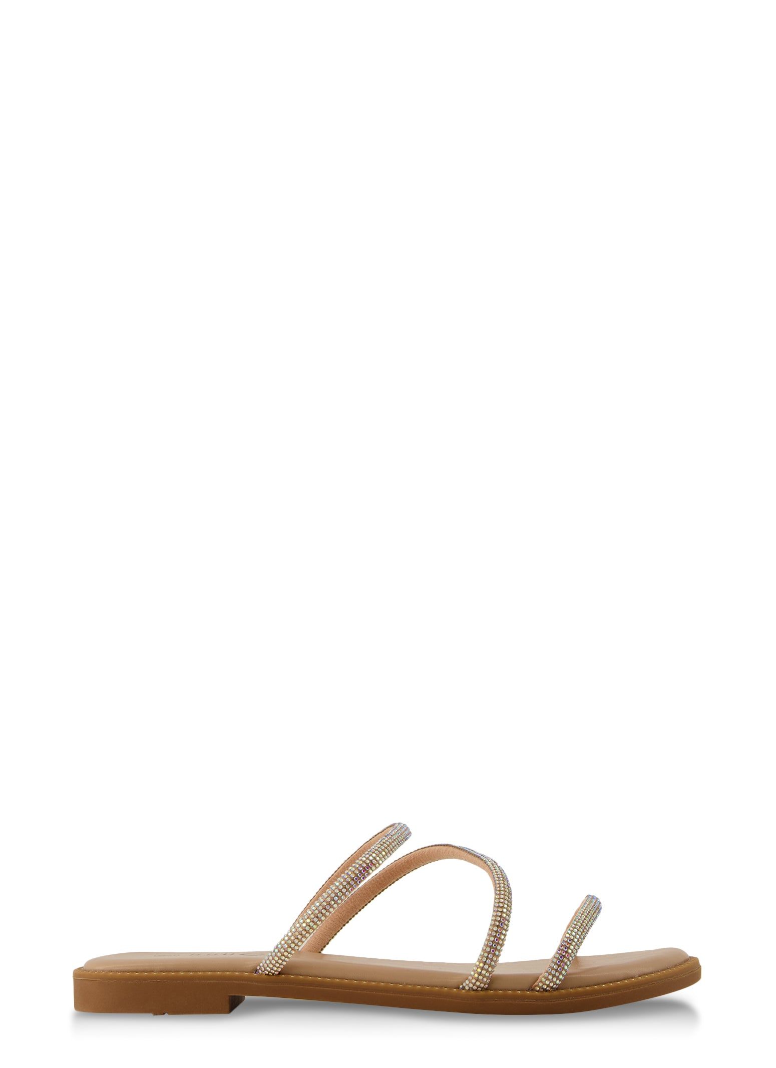 Strappy Rhinestone Slide Sandals sold by Rainbow product image thumbnail 2