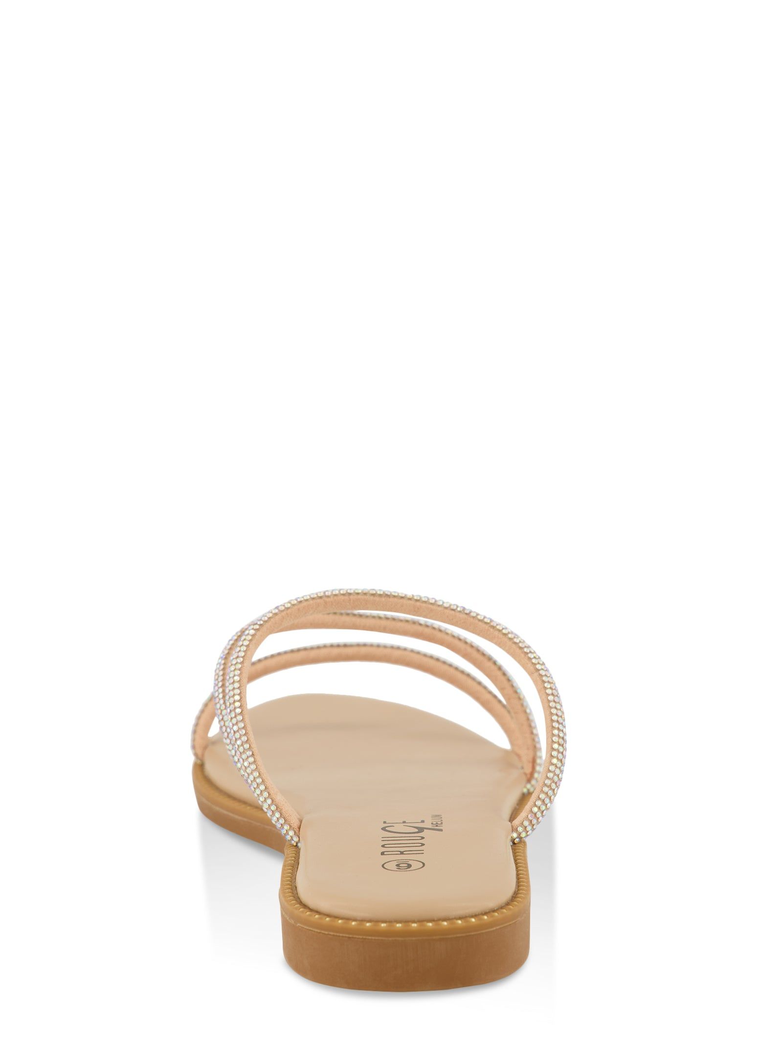 Strappy Rhinestone Slide Sandals sold by Rainbow product image thumbnail 3