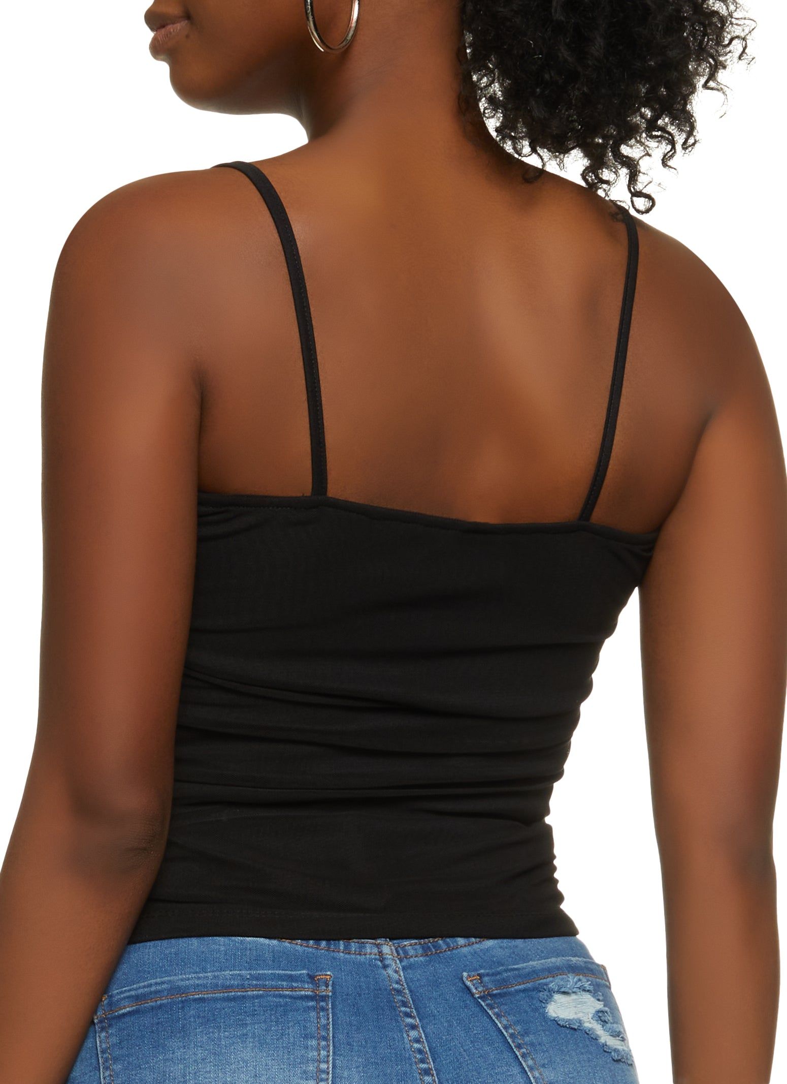 Ruched Lace Up Bustier Top sold by Rainbow product image thumbnail 2