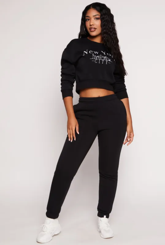High Waist Basic Joggers sold by Rainbow