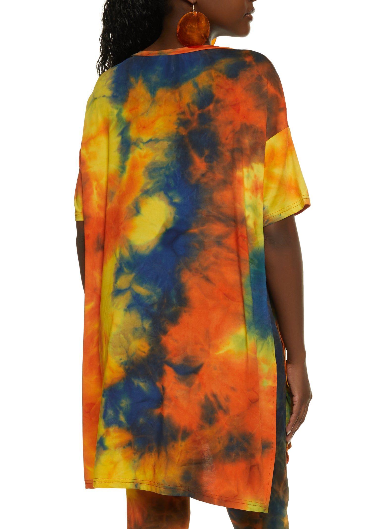 Tie Dye Tunic Tee sold by Rainbow product image thumbnail 3