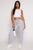 Fleece Drawstring High Waist Cargo Pocket Joggers sold by Rainbow