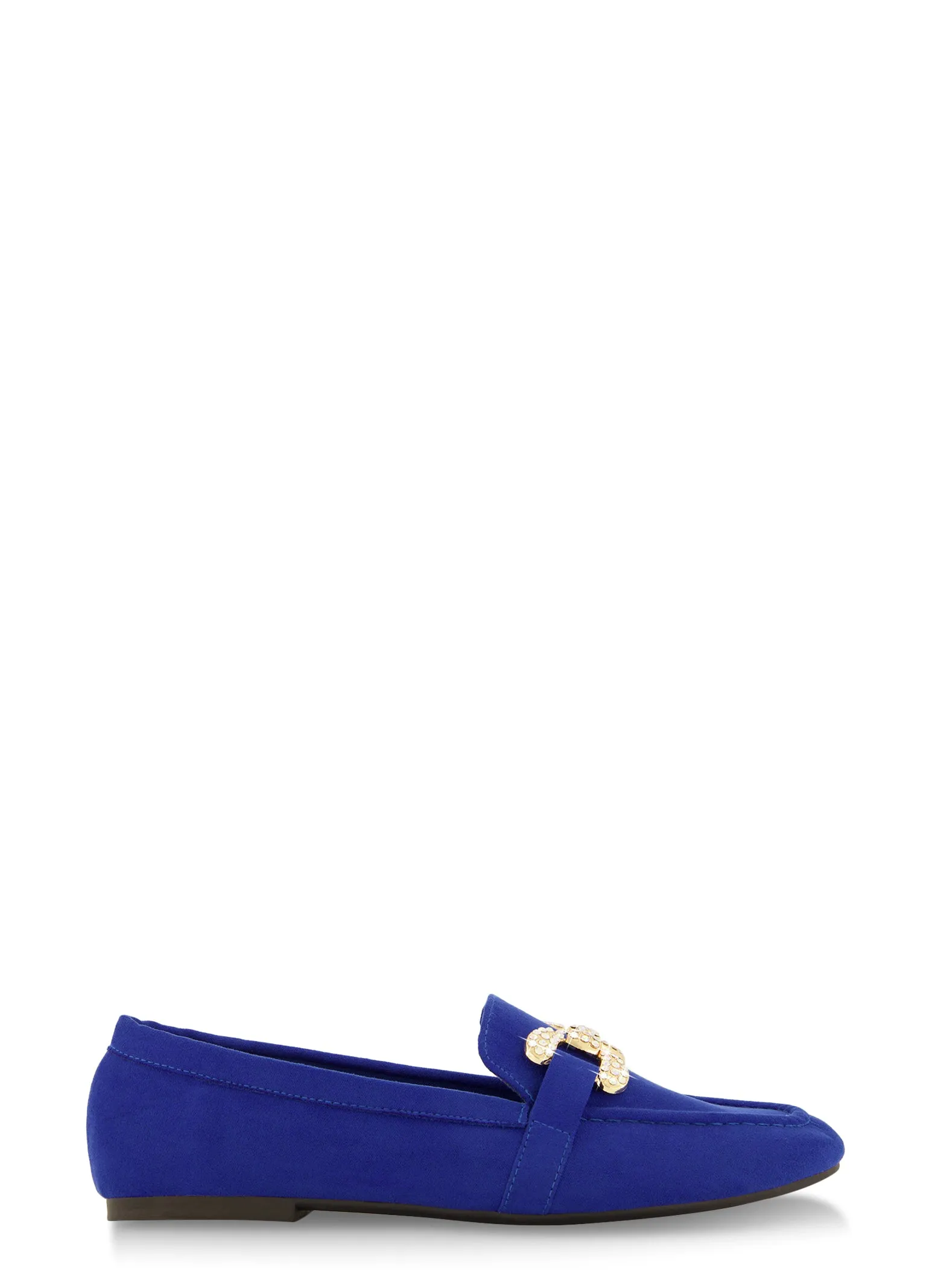 Rhinestone Horsebit Buckle Flats sold by Rainbow product image thumbnail 2