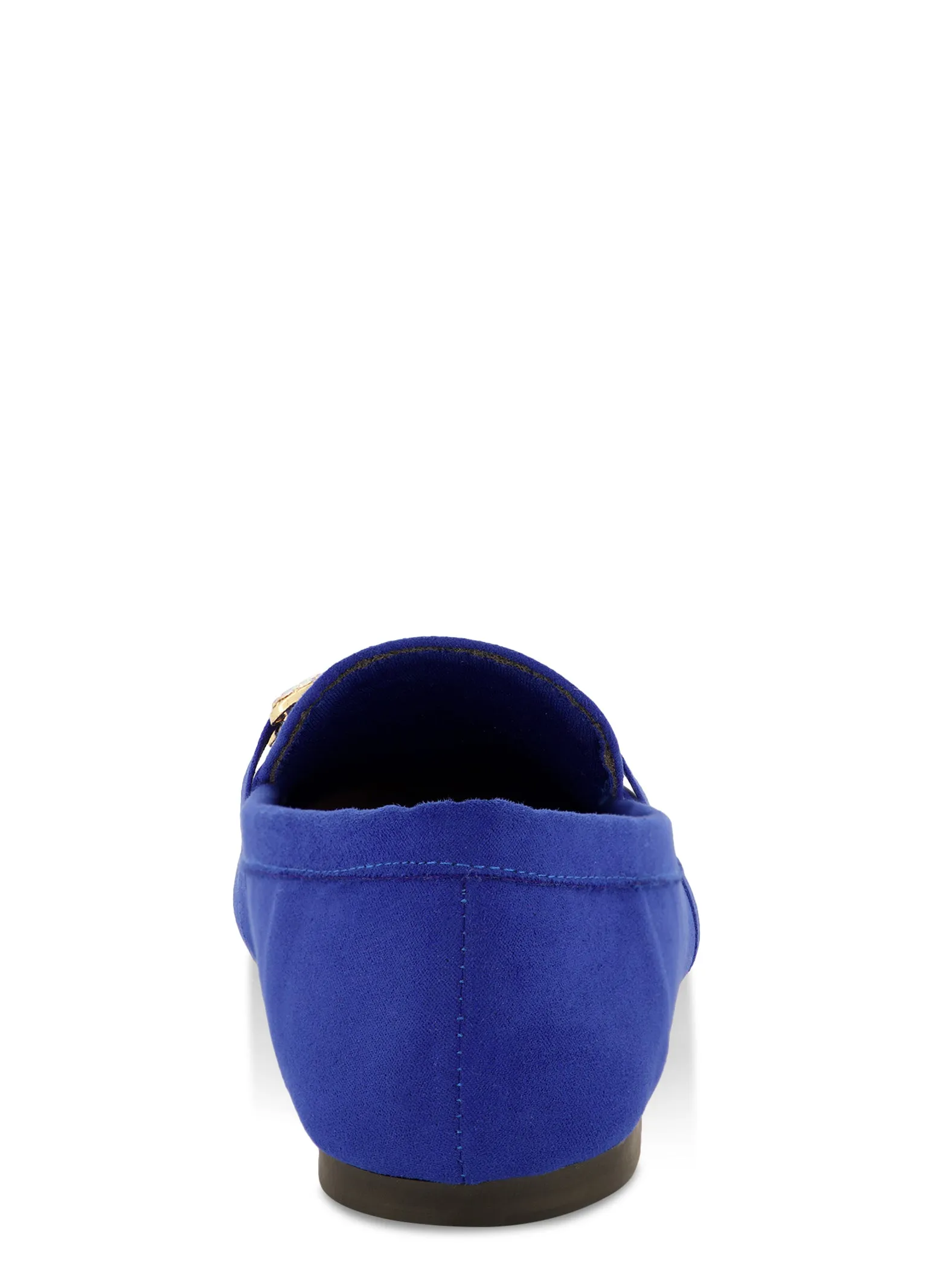 Rhinestone Horsebit Buckle Flats sold by Rainbow product image thumbnail 3