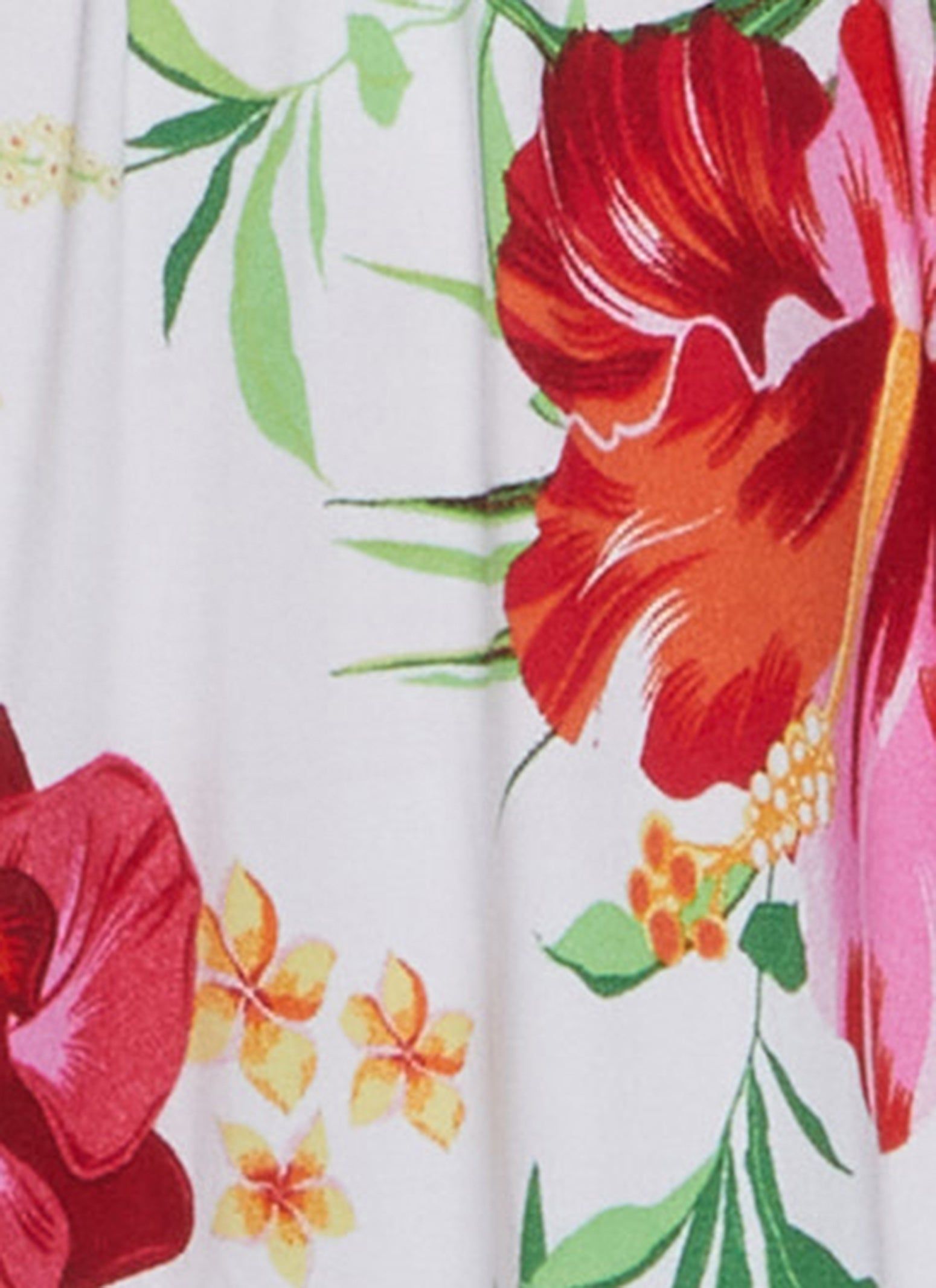 Tropical Printed Smocked Waist Maxi Dress sold by Rainbow product image thumbnail 4