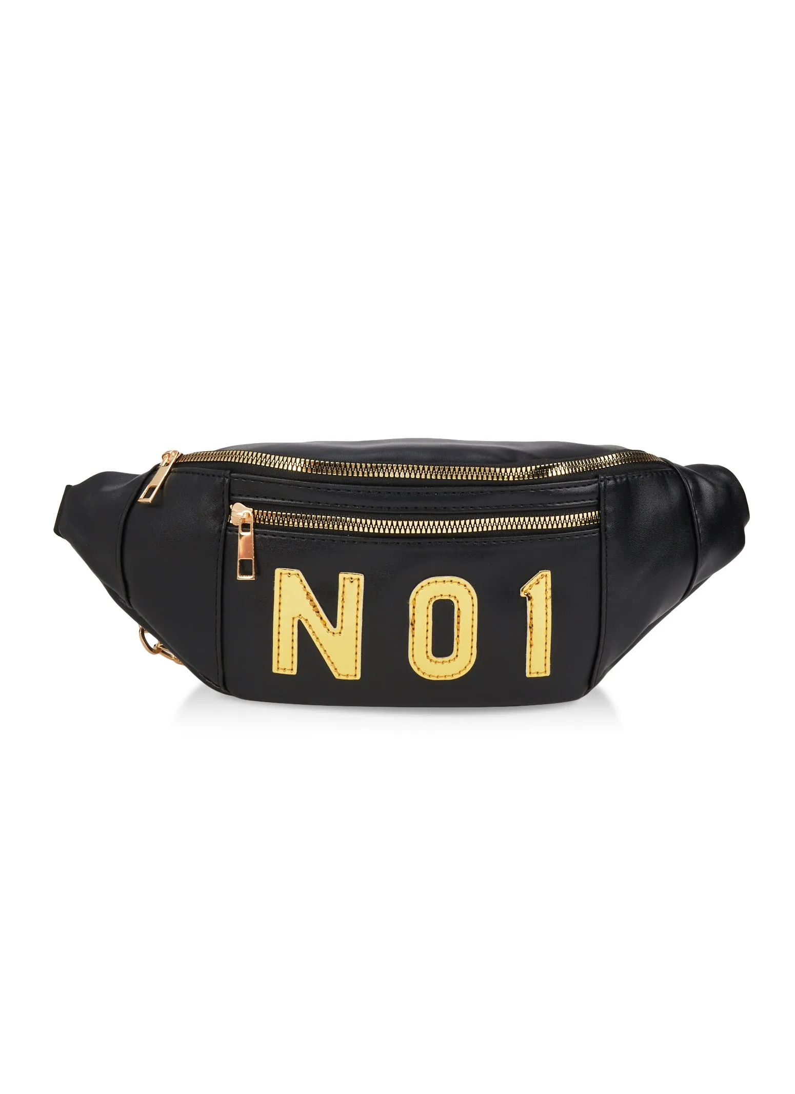 No 1 Double Zip Fanny Pack sold by Rainbow product image thumbnail 2