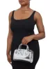 Metallic Faux Leather Convertible Top Handle Crossbody Bag sold by Rainbow