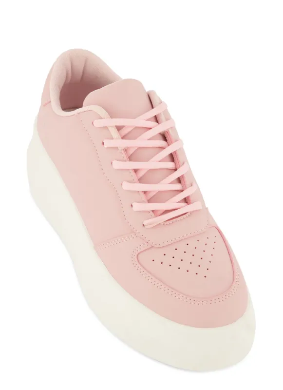 Solid Platform Sneakers sold by Rainbow