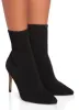 Pointed Toe Stiletto Sock Boots sold by Rainbow
