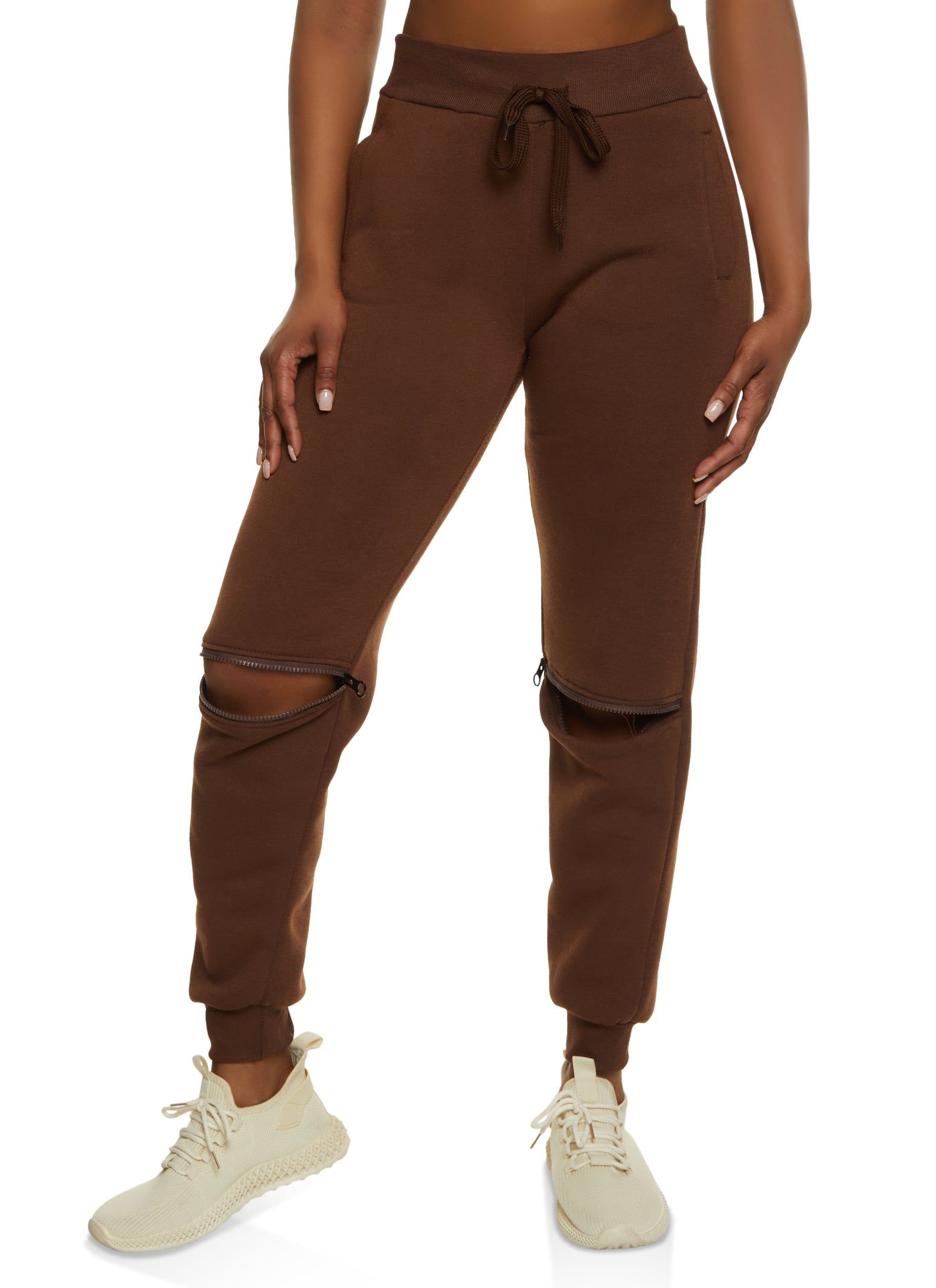 Zip Knee Joggers sold by Rainbow