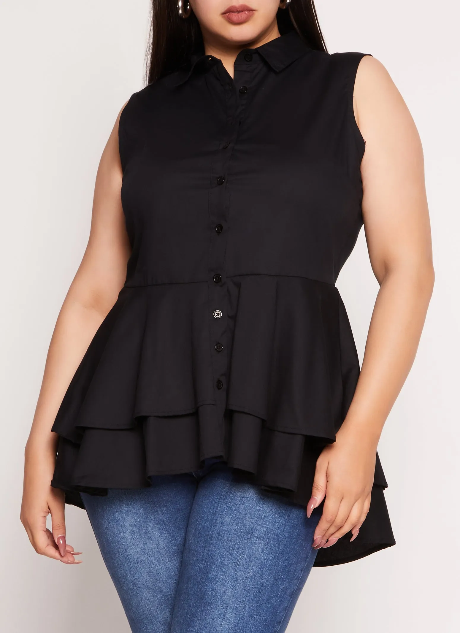 Plus Size Daisy Ribbed Knit Bodysuit sold by Rainbow product image thumbnail 4