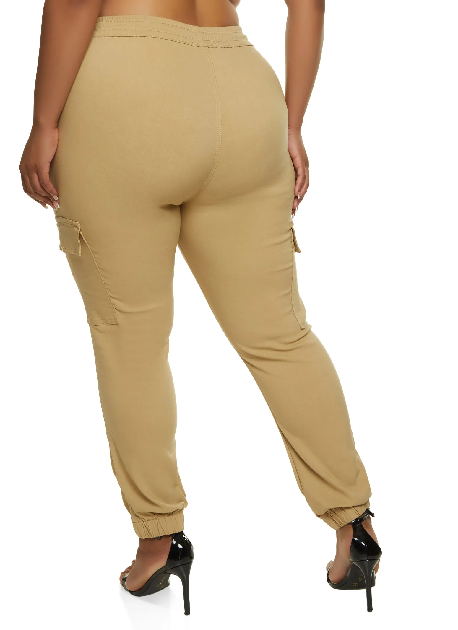 Plus Size Hyperstretch Cargo Joggers sold by Rainbow product image thumbnail 3