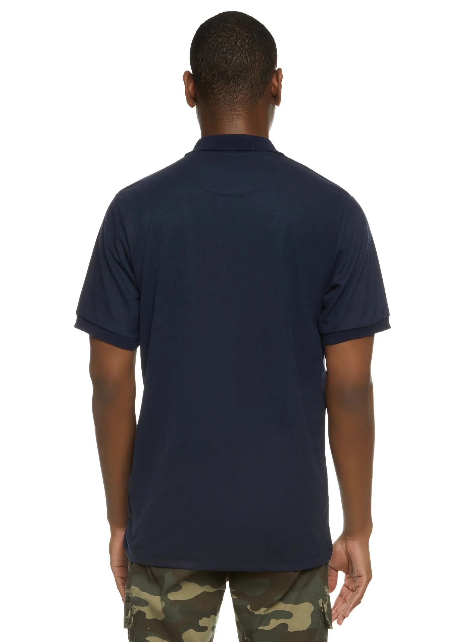 Mens Short Sleeve Pique Polo Shirt sold by Rainbow product image thumbnail 2