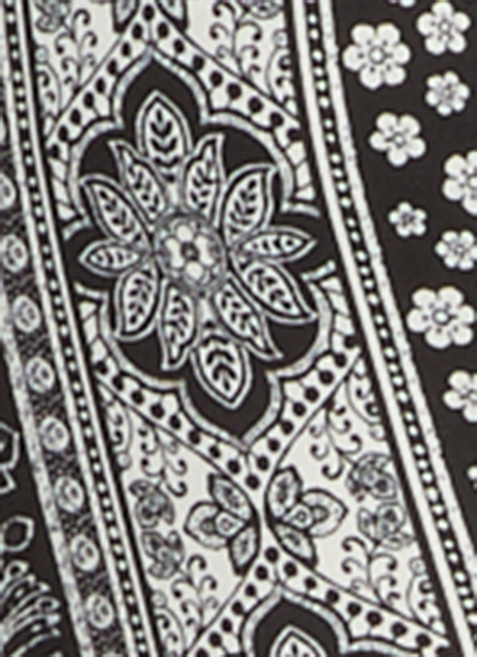 Mixed Print Boho Flare Pants sold by Rainbow product image thumbnail 4