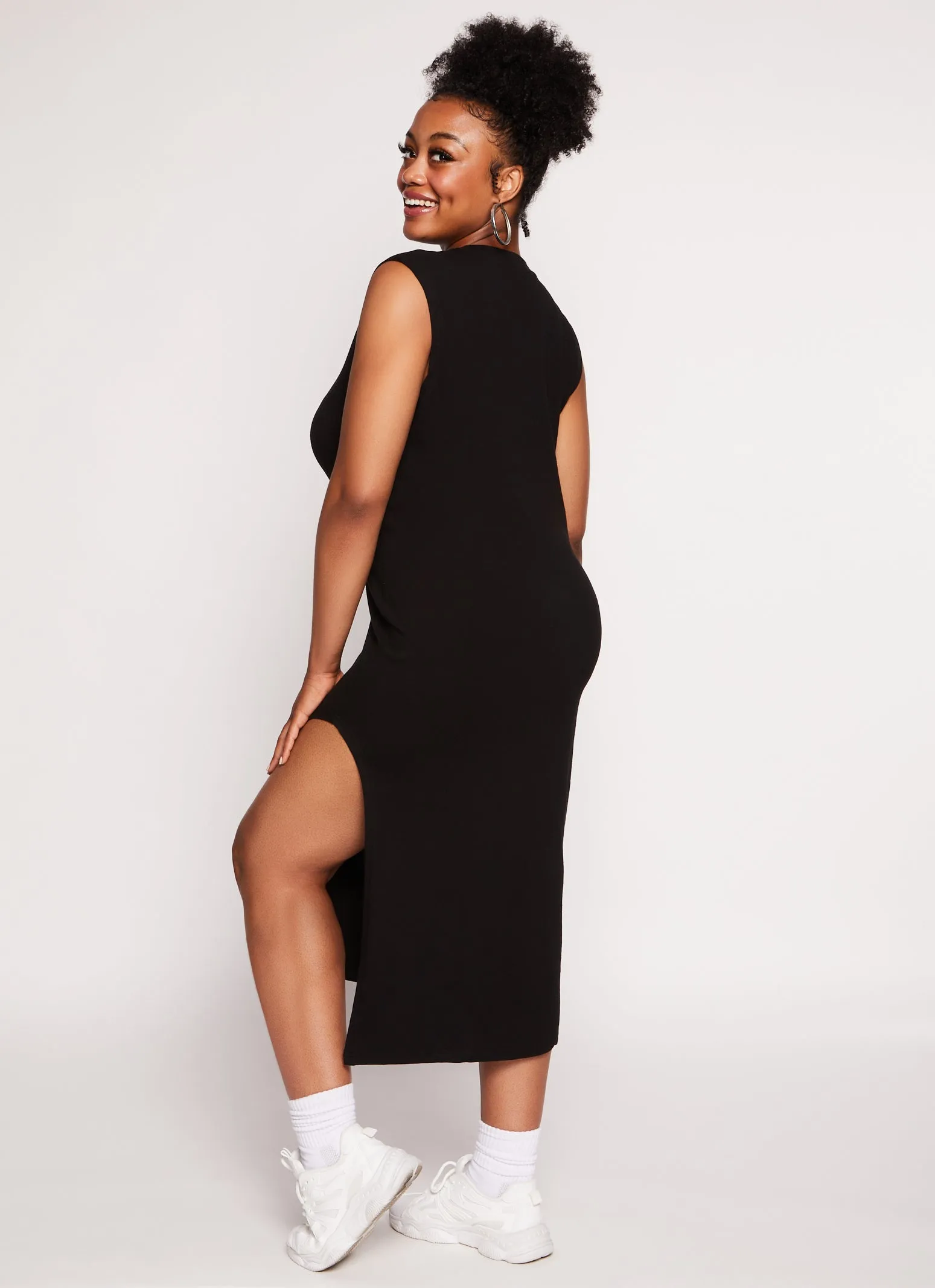 Plus Size She Is Graphic T Shirt Dress sold by Rainbow product image thumbnail 3